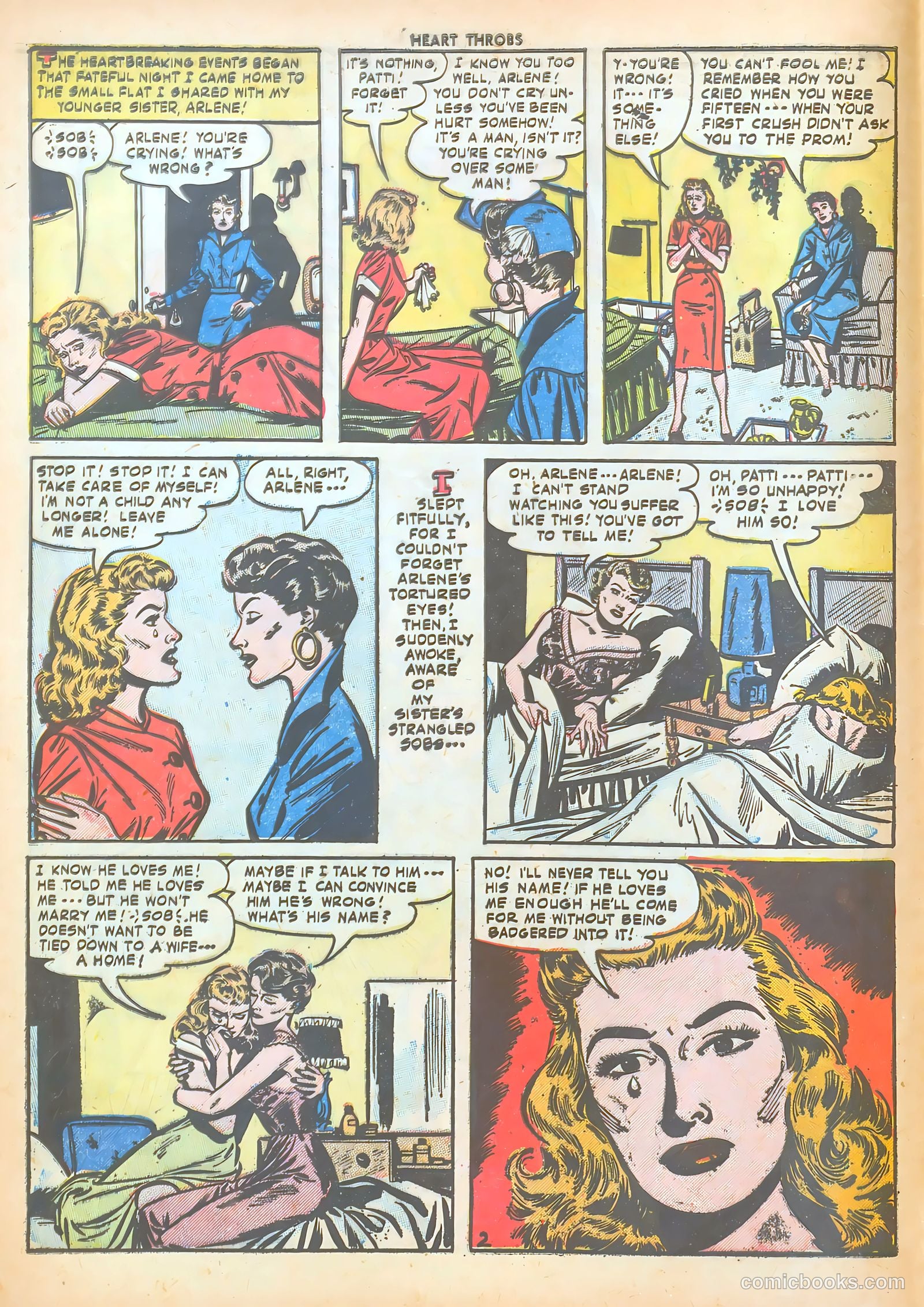 Heart Throbs #27 (1954) — page 4 of 37