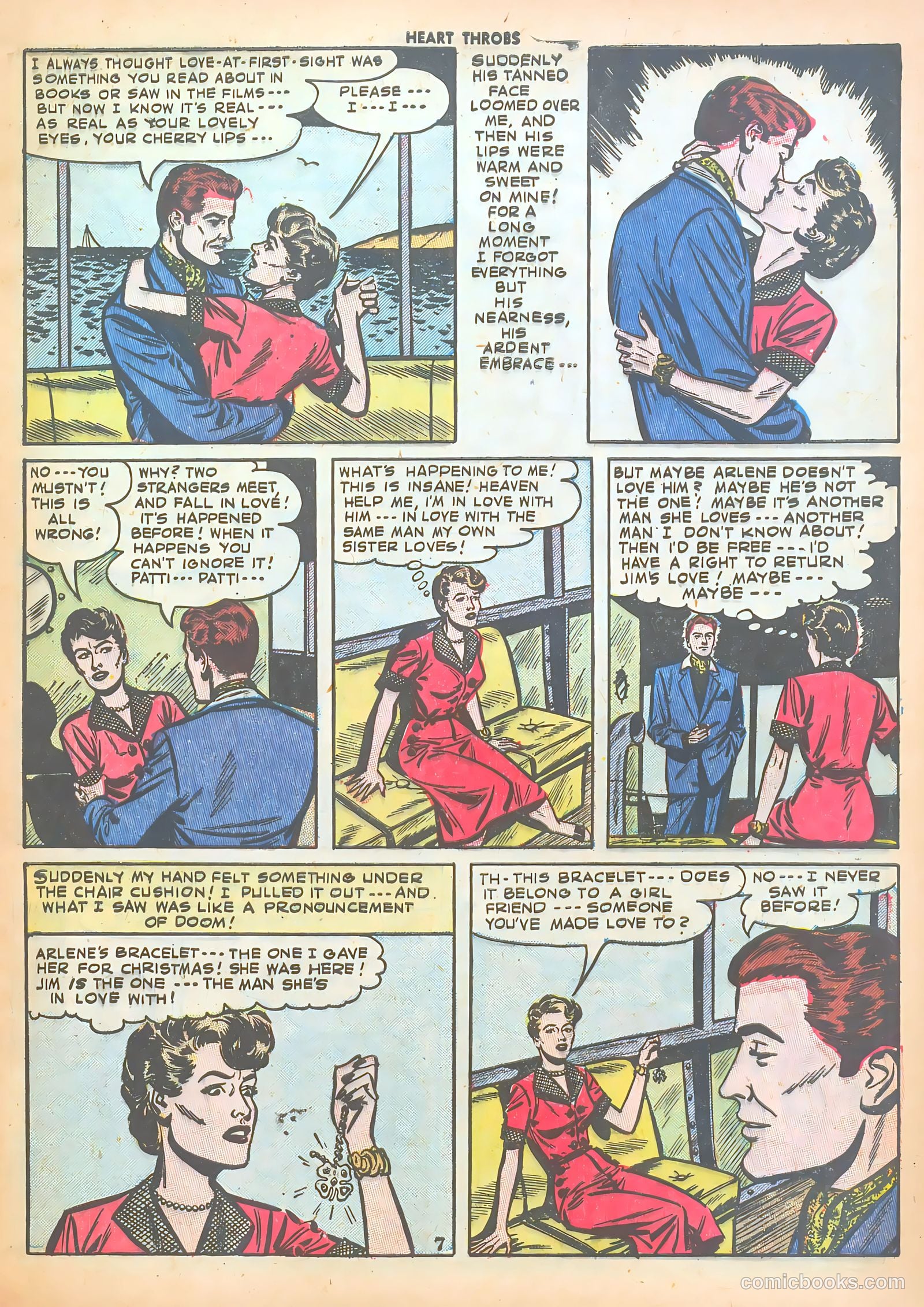 Heart Throbs #27 (1954) — page 9 of 37