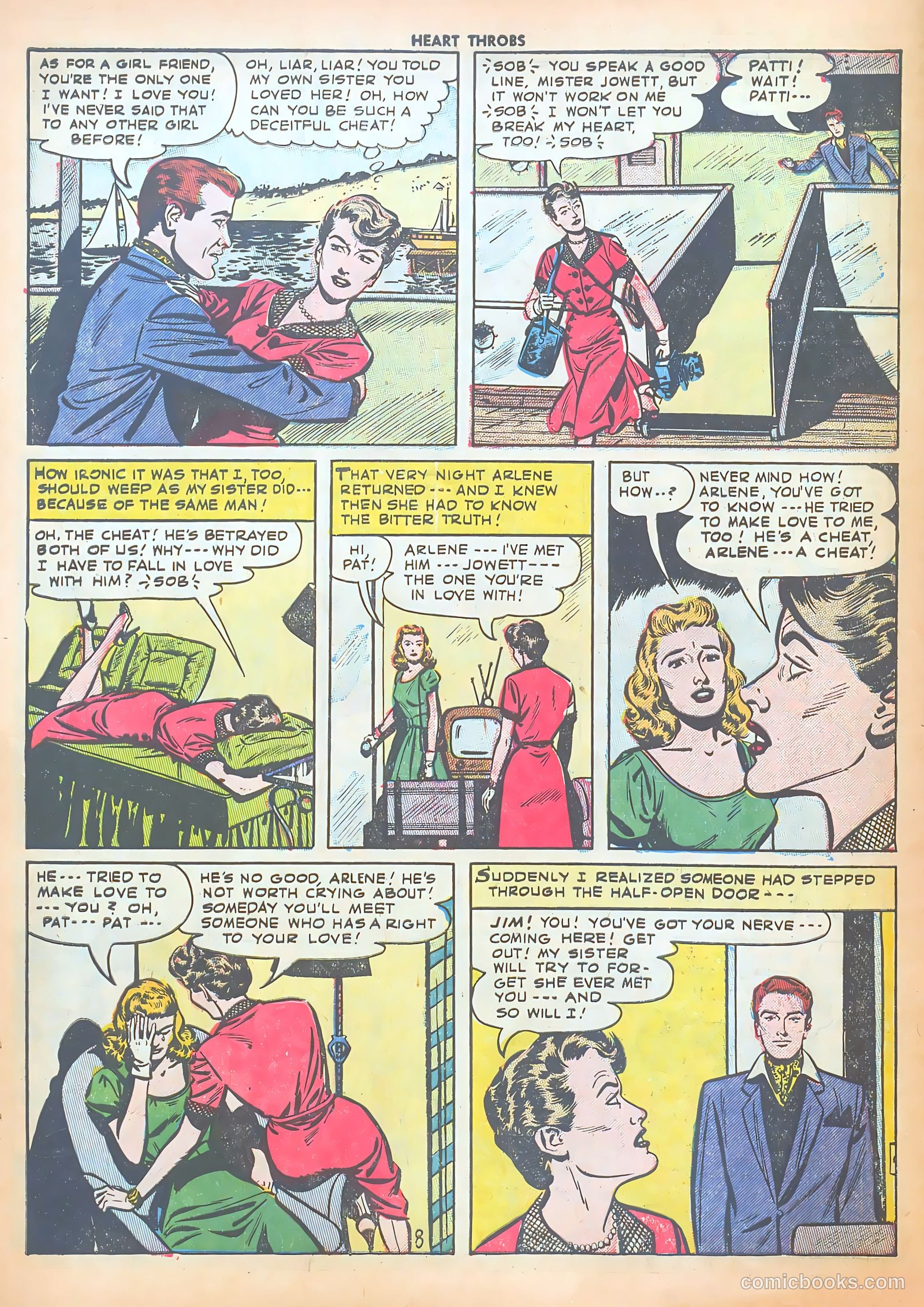Heart Throbs #27 (1954) — page 10 of 37