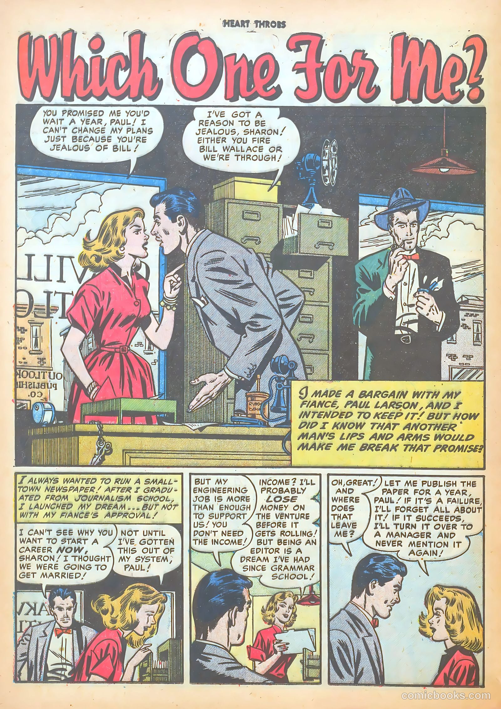 Heart Throbs #27 (1954) — page 12 of 37