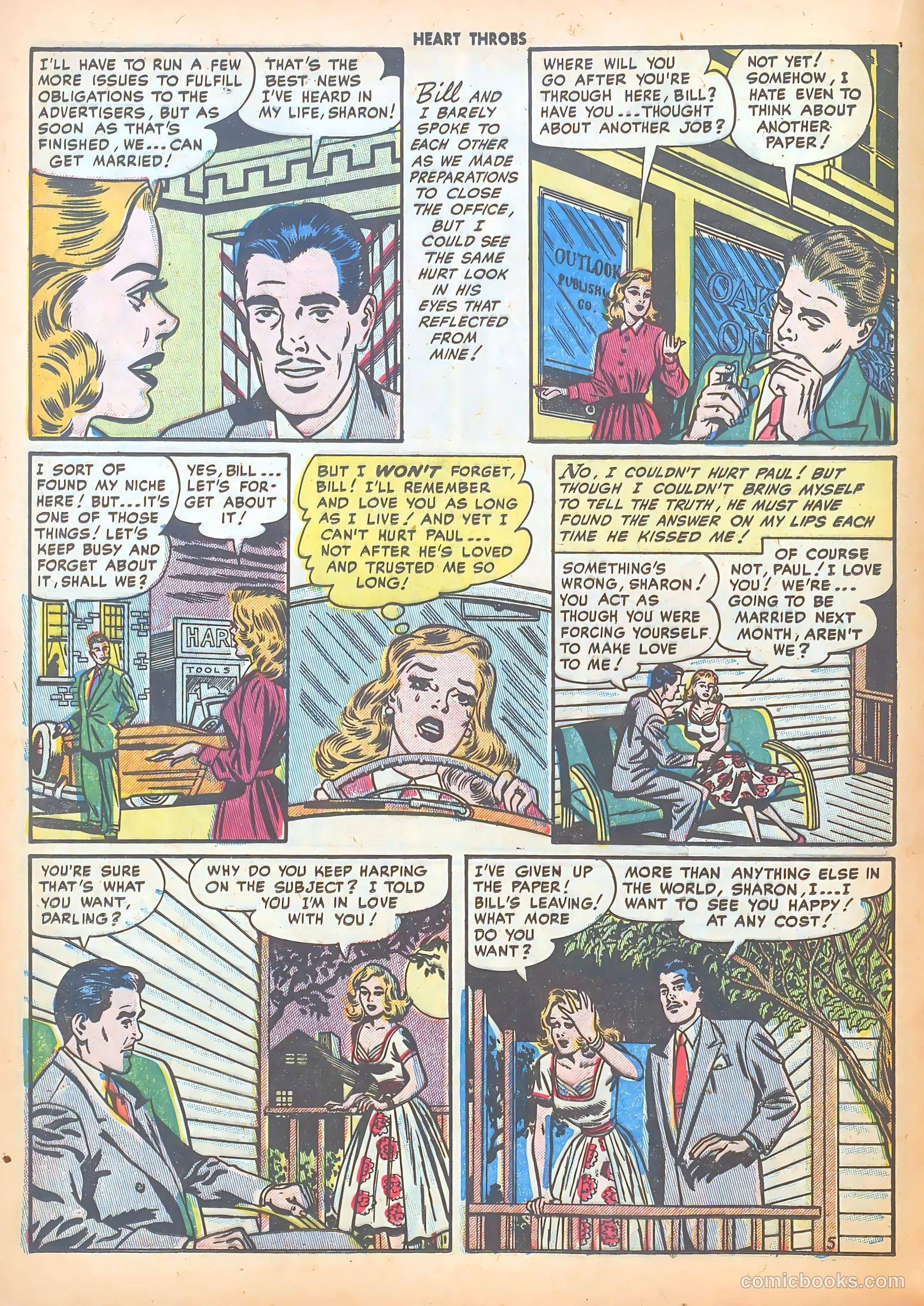 Heart Throbs #27 (1954) — page 16 of 37