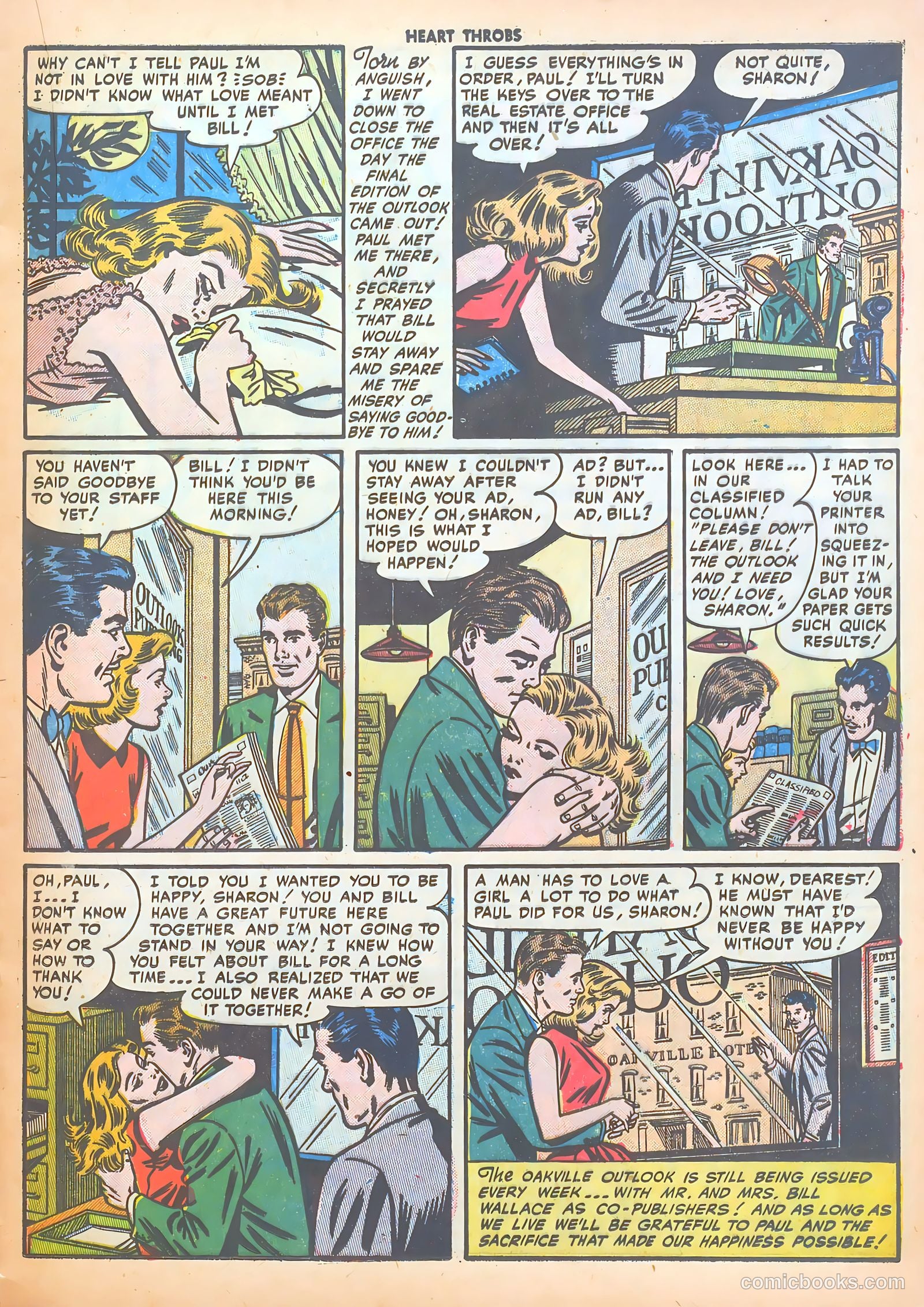 Heart Throbs #27 (1954) — page 17 of 37