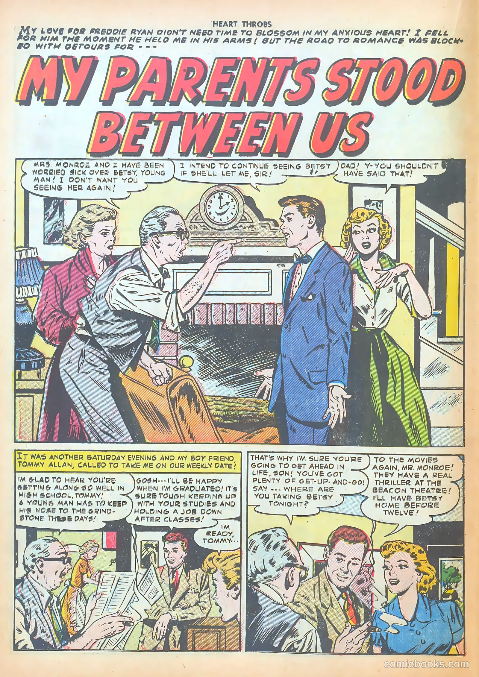 Heart Throbs #27 (1954) — page 18 of 37