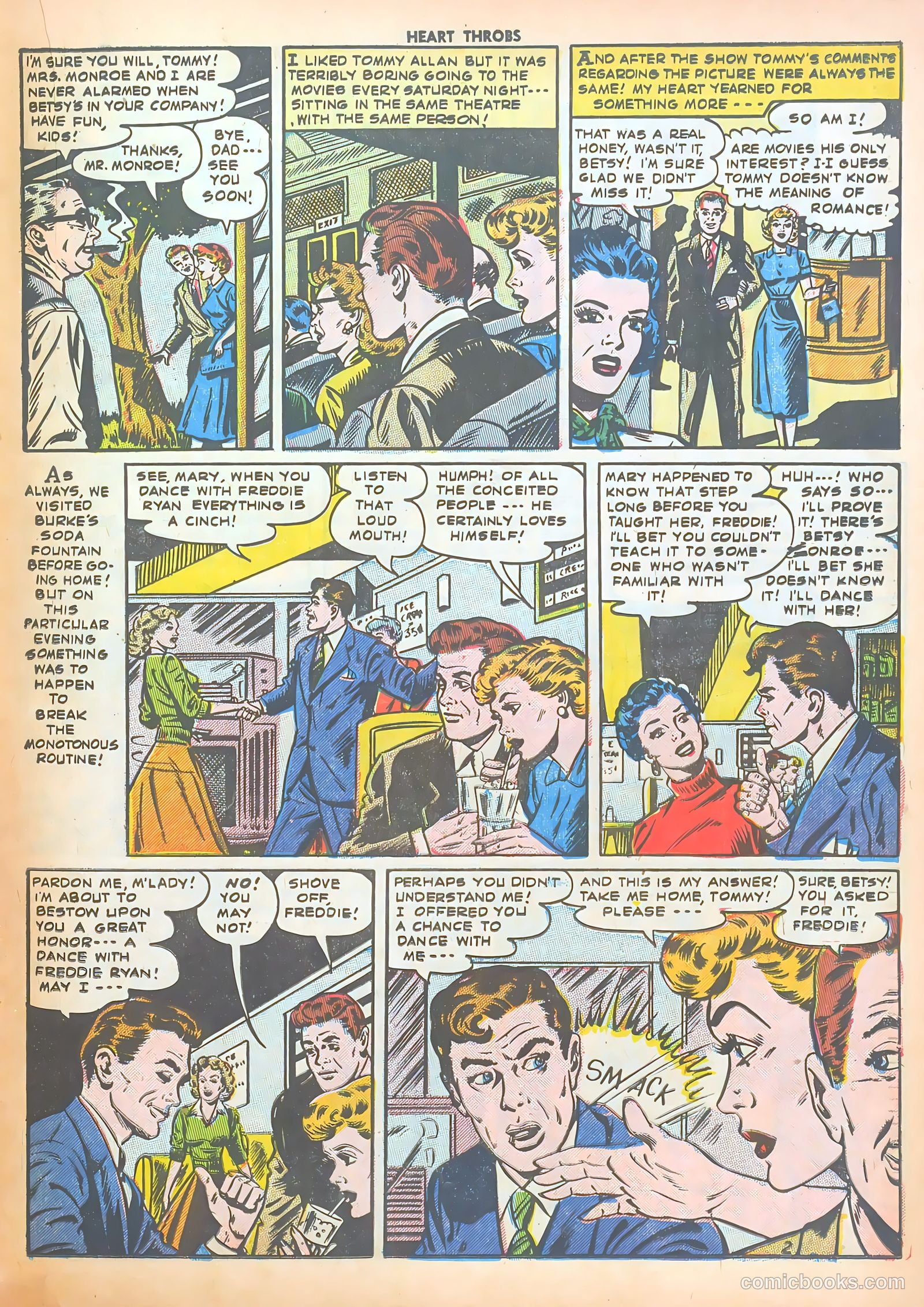 Heart Throbs #27 (1954) — page 19 of 37