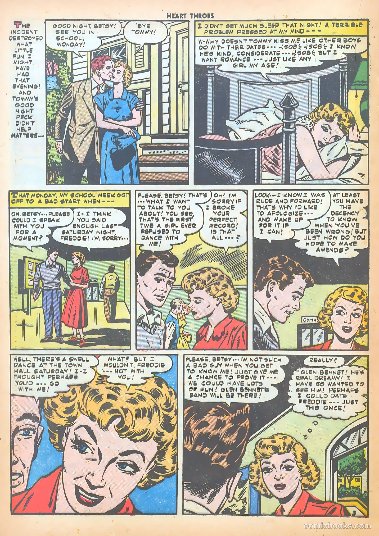 Heart Throbs #27 (1954) — page 20 of 37