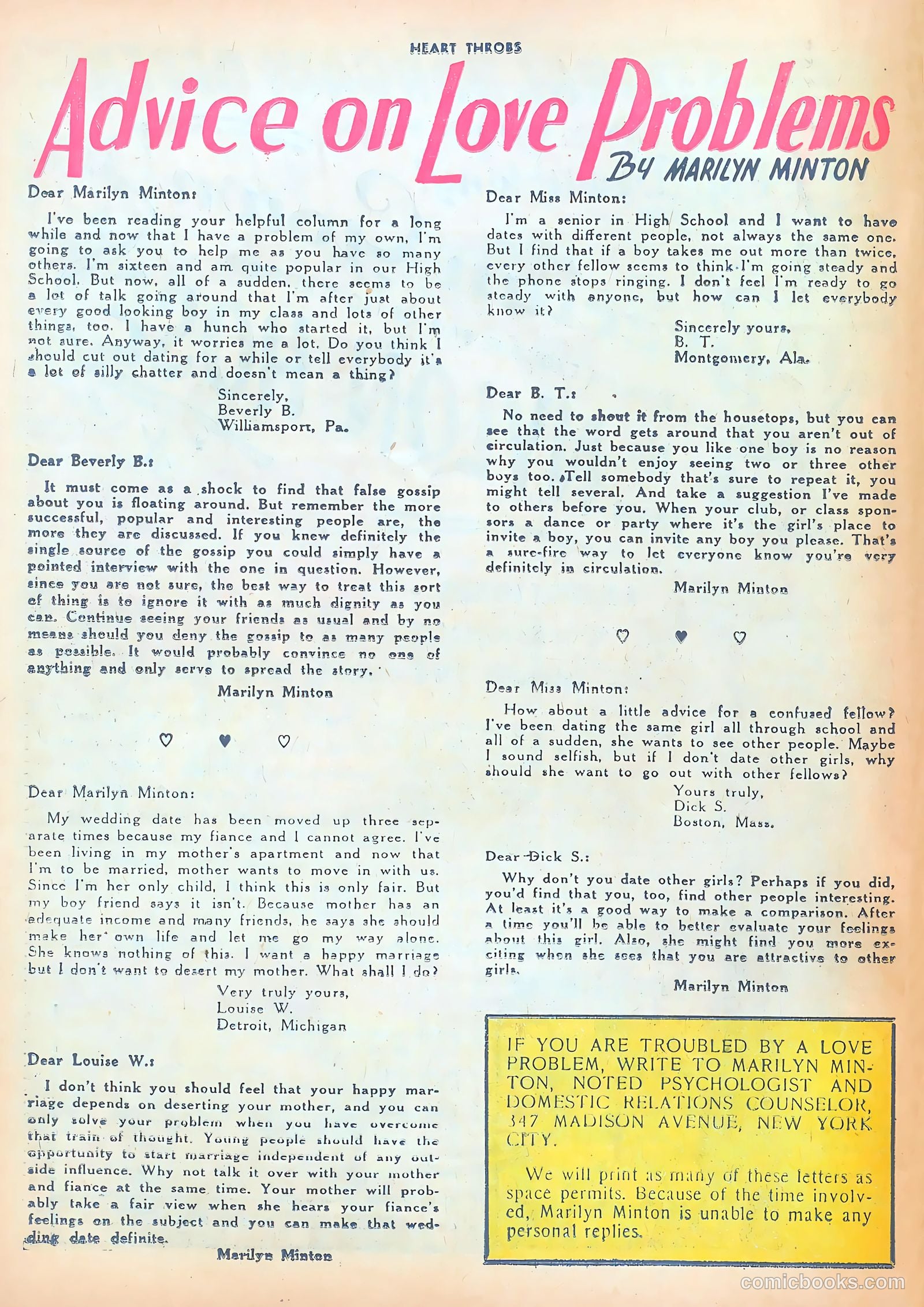 Heart Throbs #27 (1954) — page 26 of 37