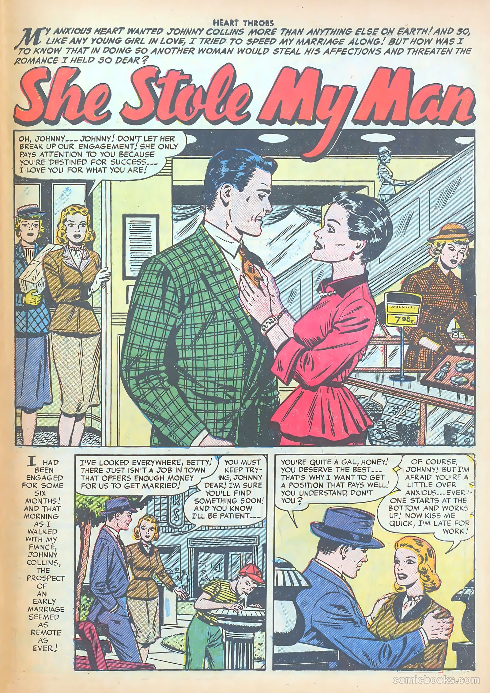 Heart Throbs #27 (1954) — page 27 of 37
