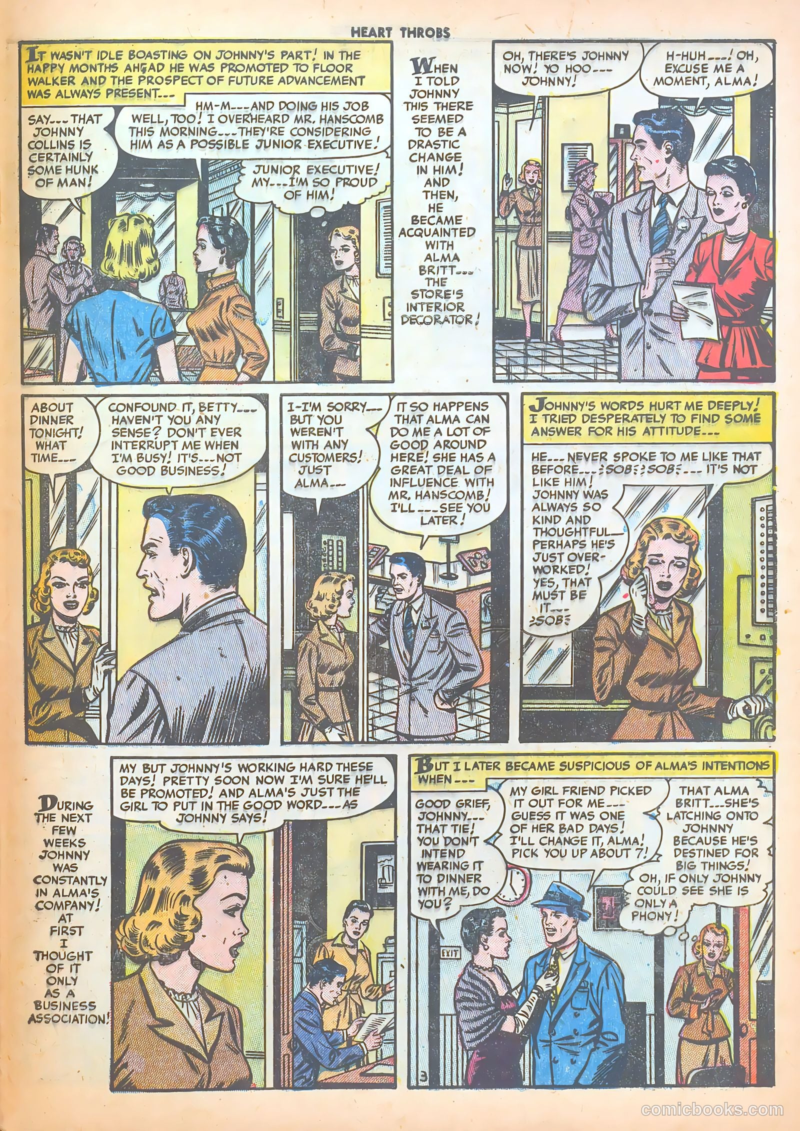 Heart Throbs #27 (1954) — page 29 of 37