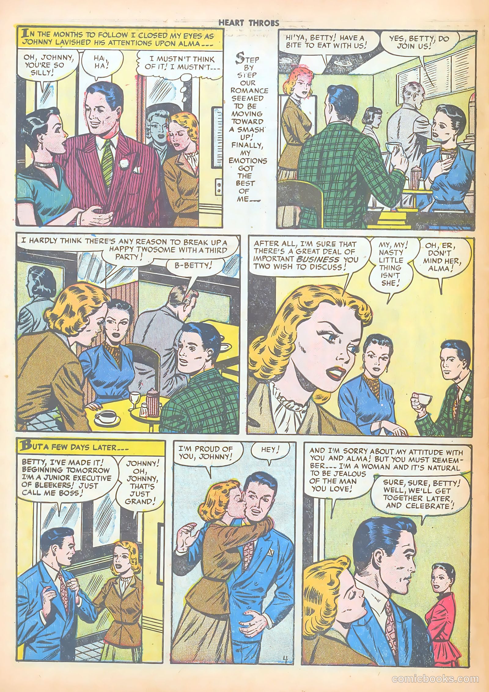 Heart Throbs #27 (1954) — page 30 of 37