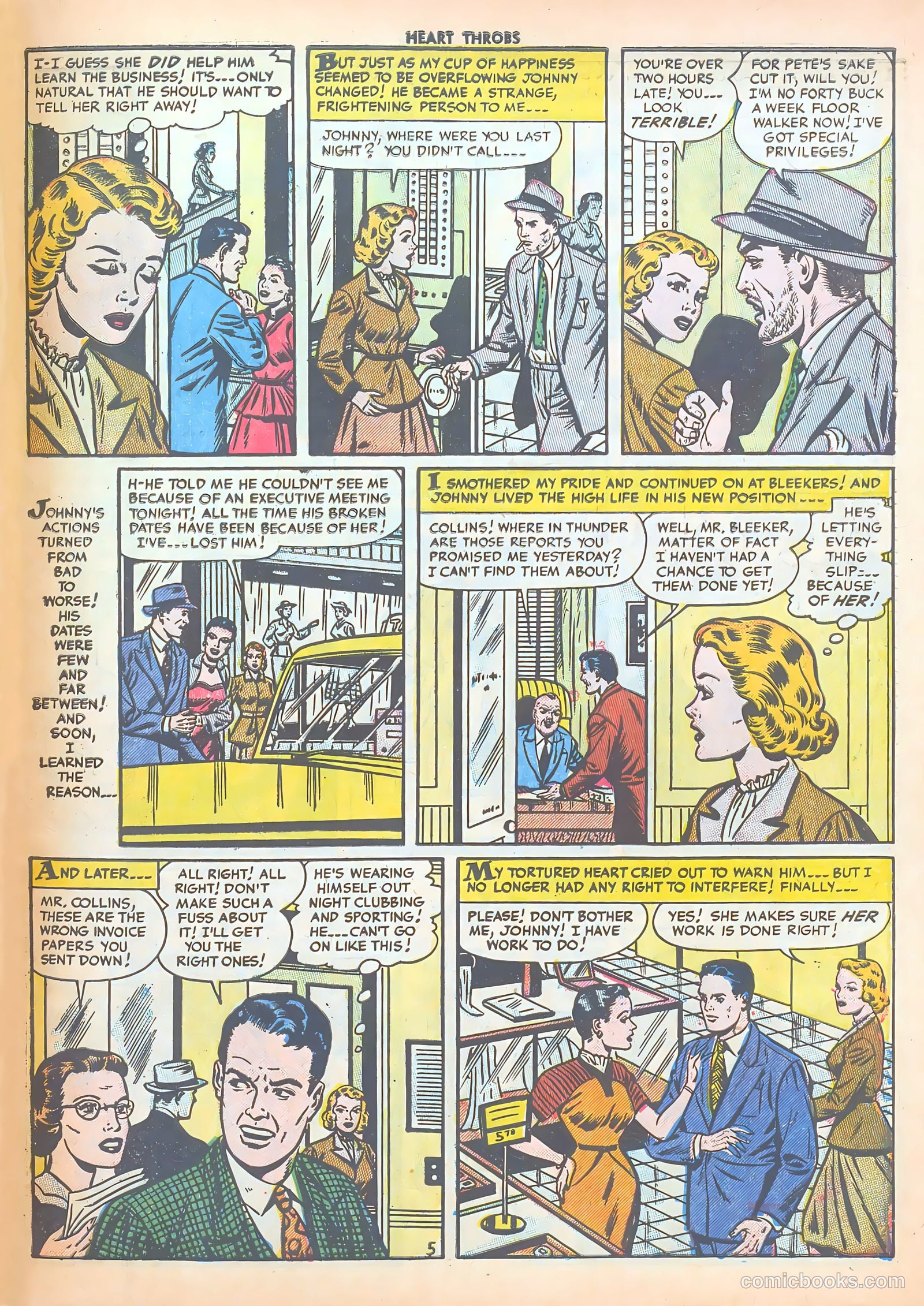 Heart Throbs #27 (1954) — page 31 of 37