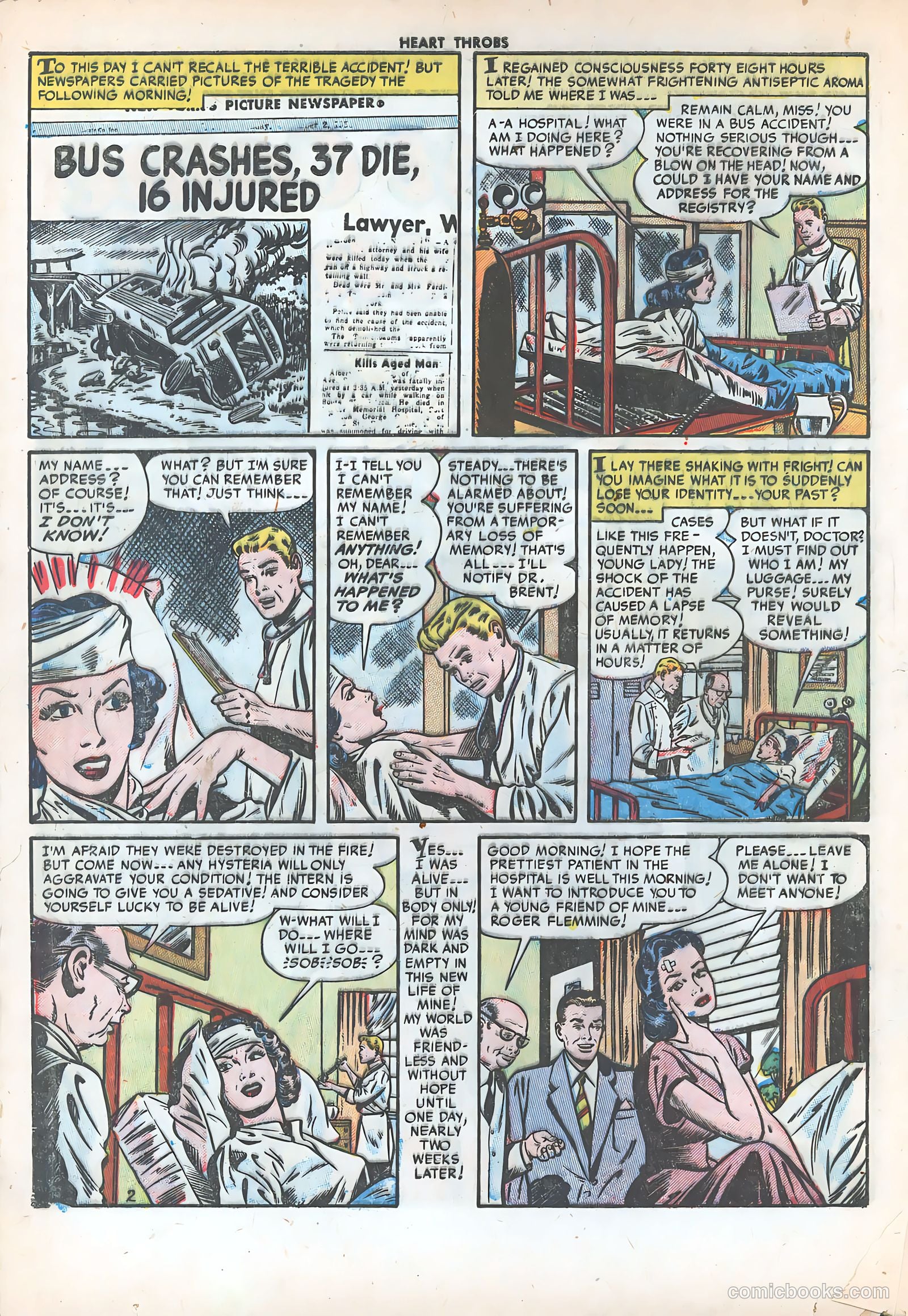 Heart Throbs #28 (1954) — page 4 of 37