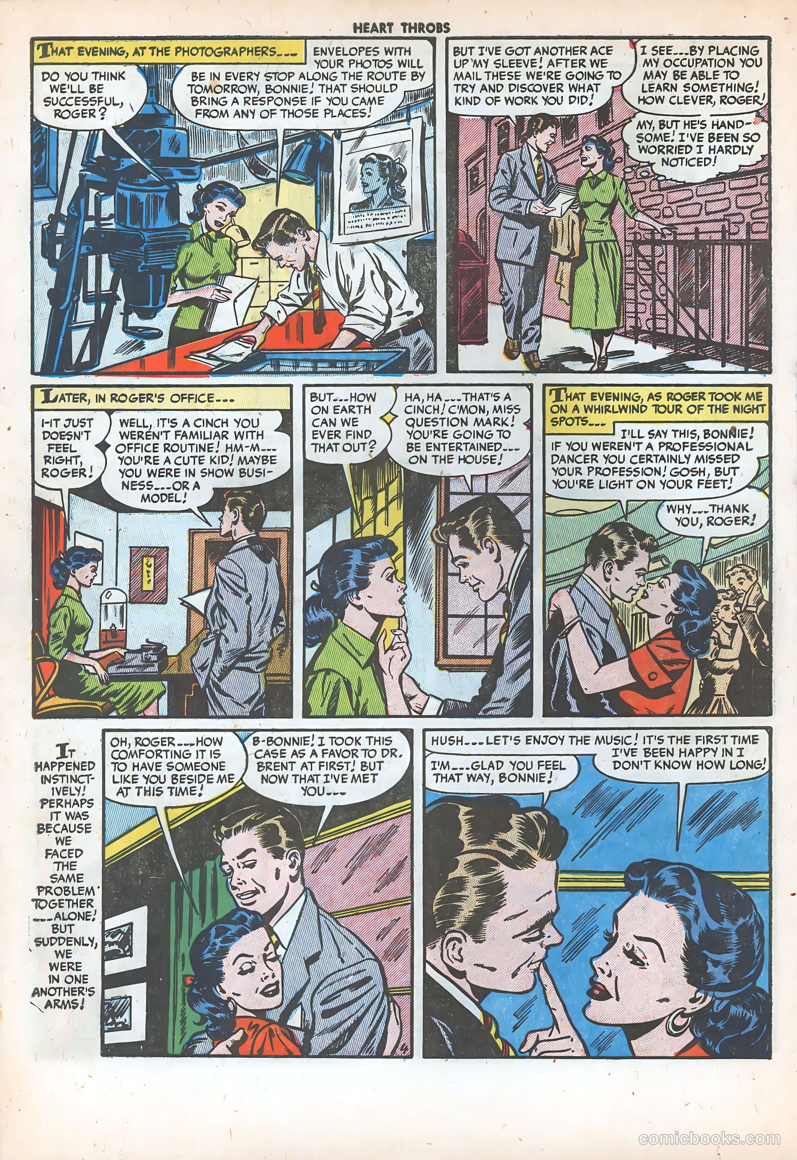 Heart Throbs #28 (1954) — page 6 of 37