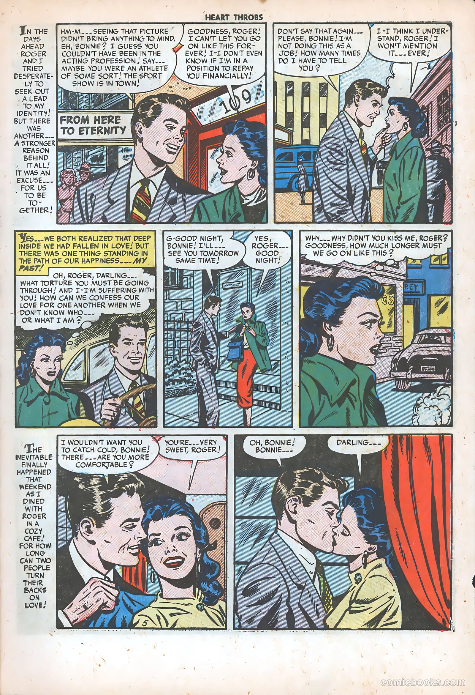 Heart Throbs #28 (1954) — page 7 of 37