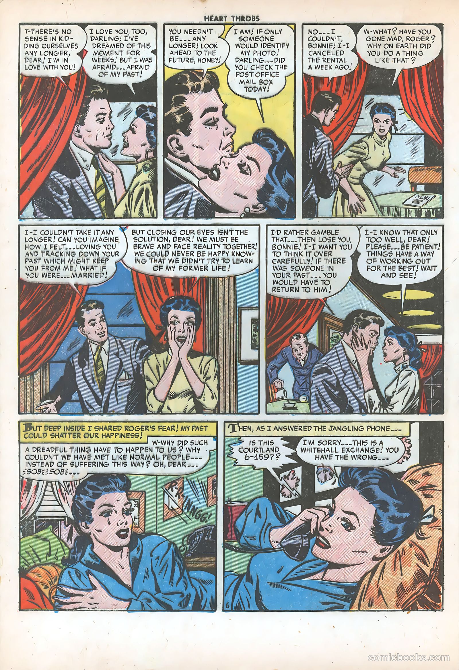 Heart Throbs #28 (1954) — page 8 of 37