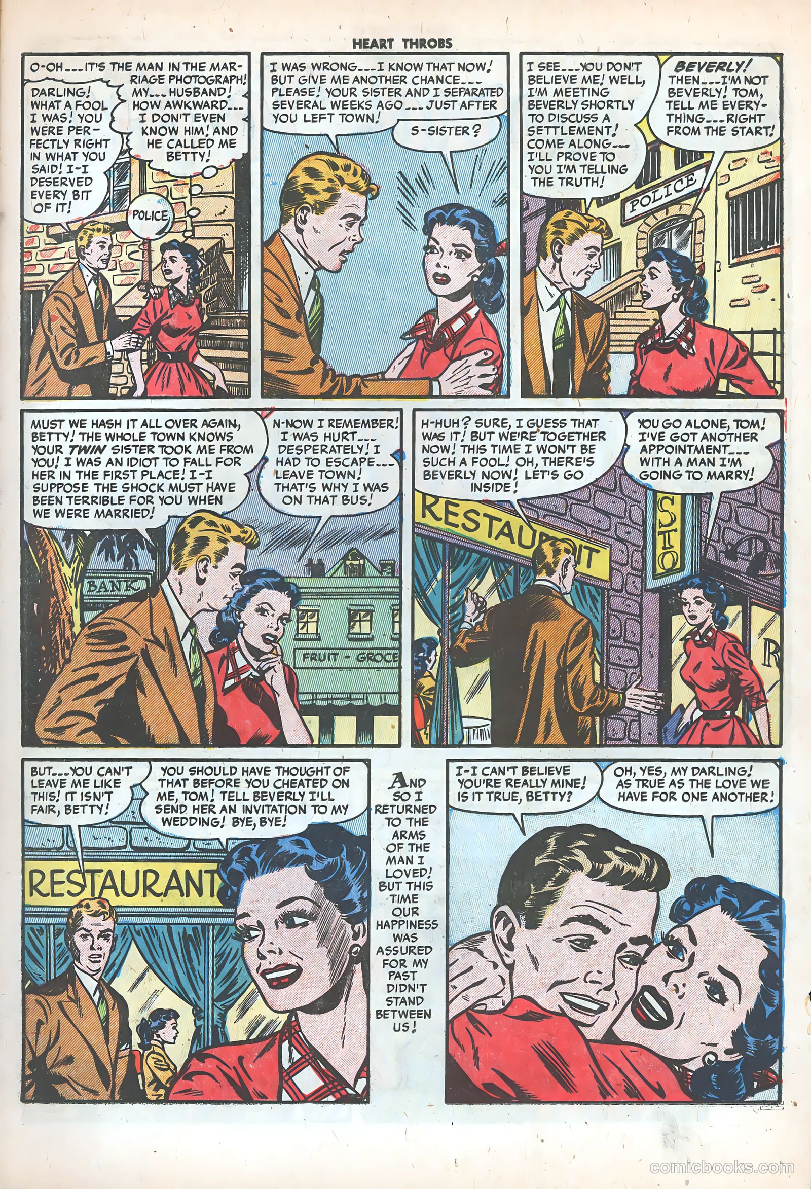 Heart Throbs #28 (1954) — page 11 of 37