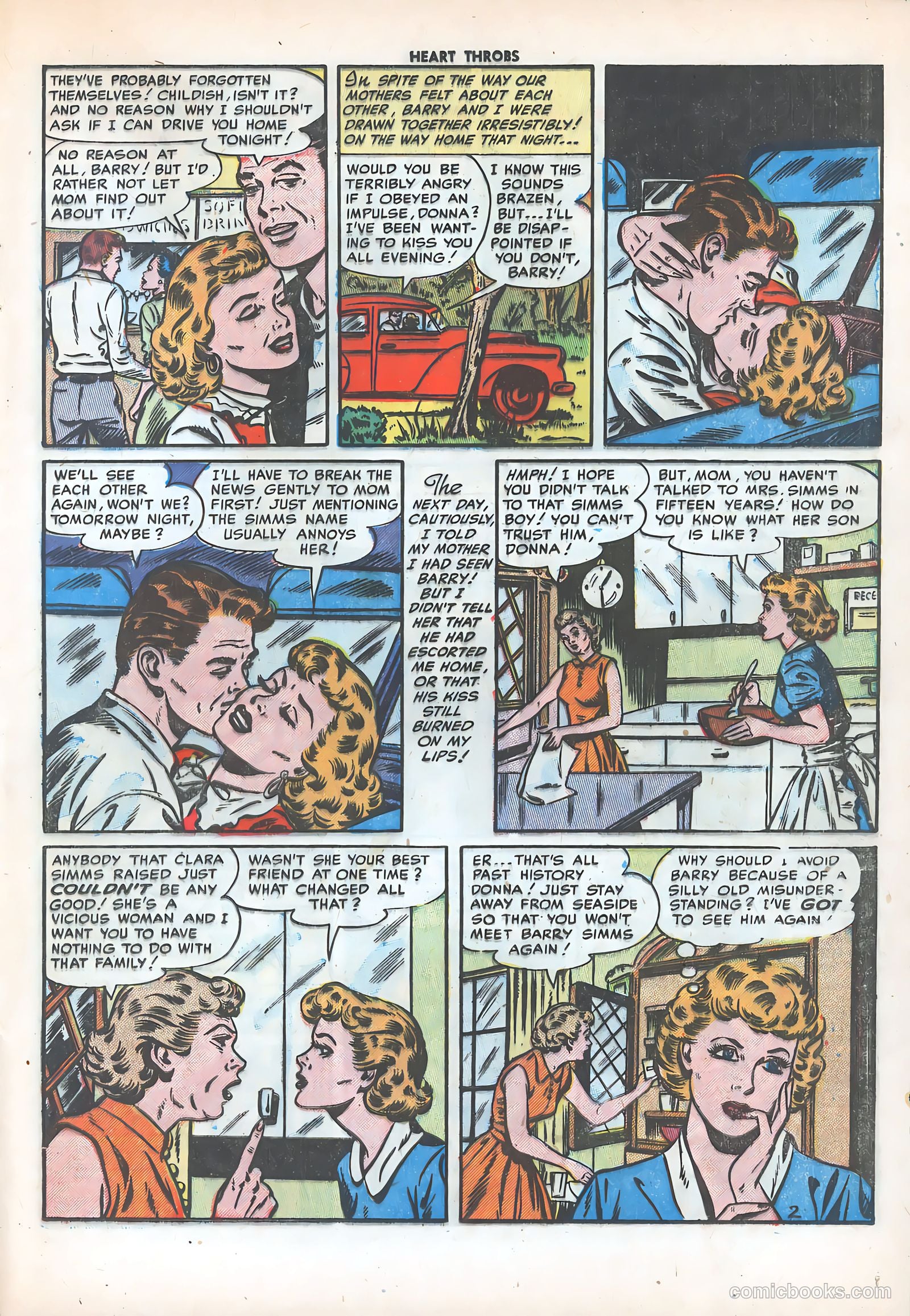 Heart Throbs #28 (1954) — page 13 of 37