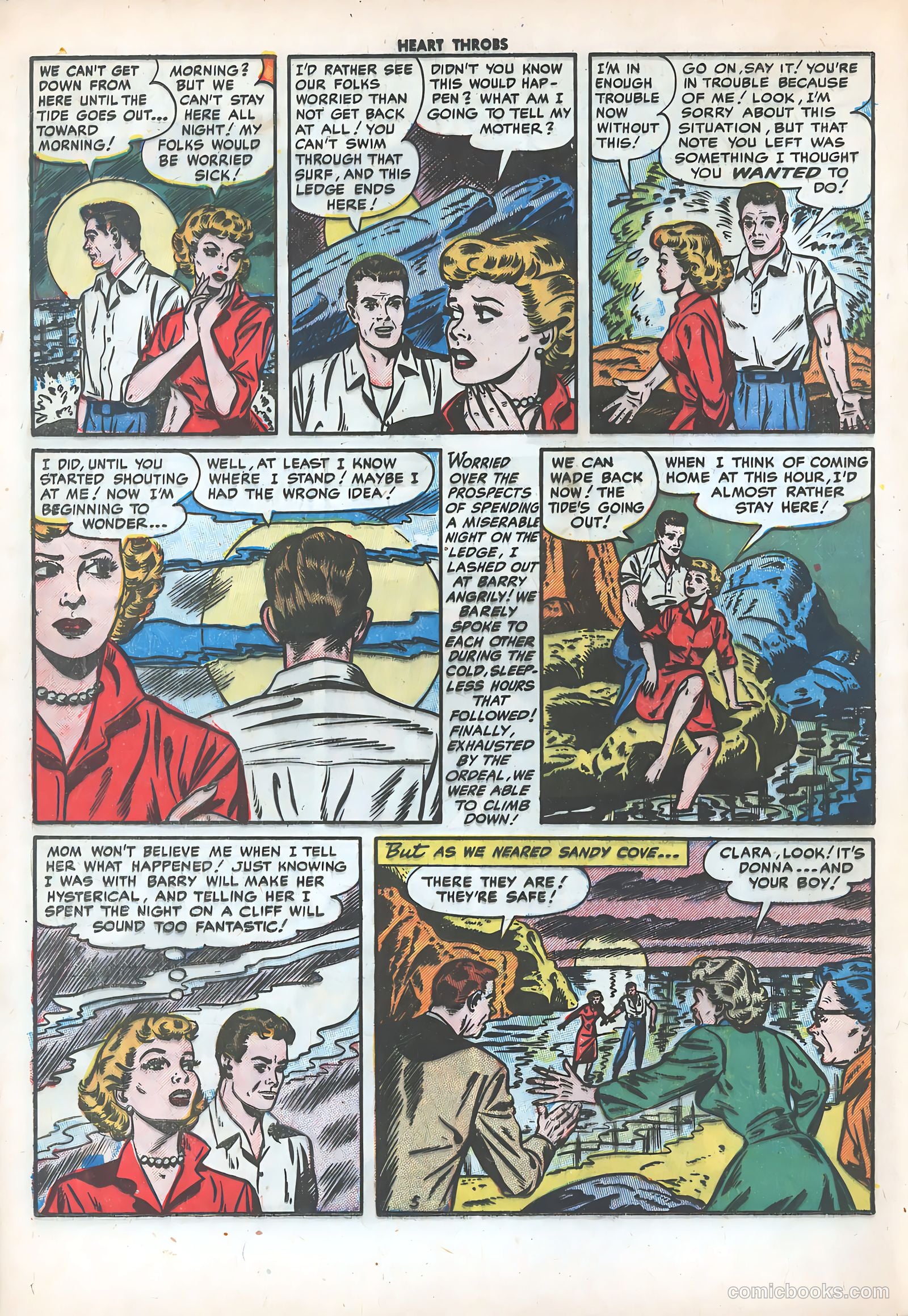 Heart Throbs #28 (1954) — page 16 of 37