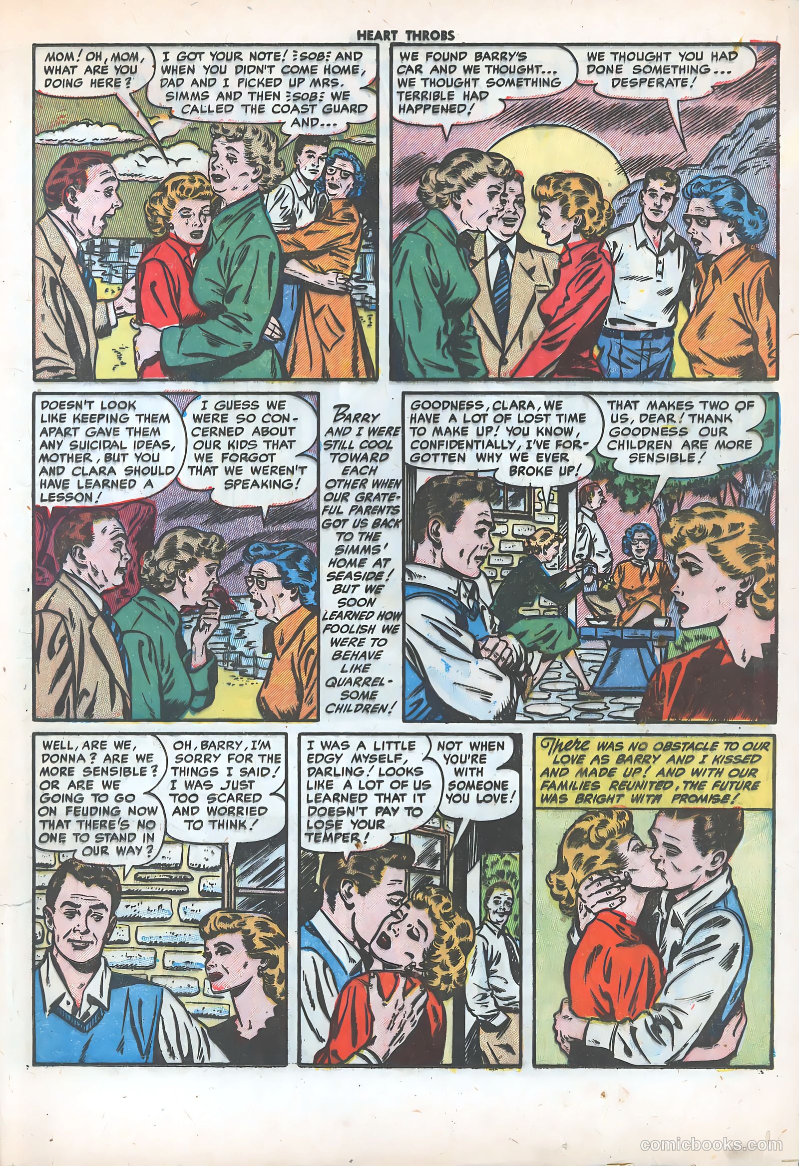 Heart Throbs #28 (1954) — page 17 of 37
