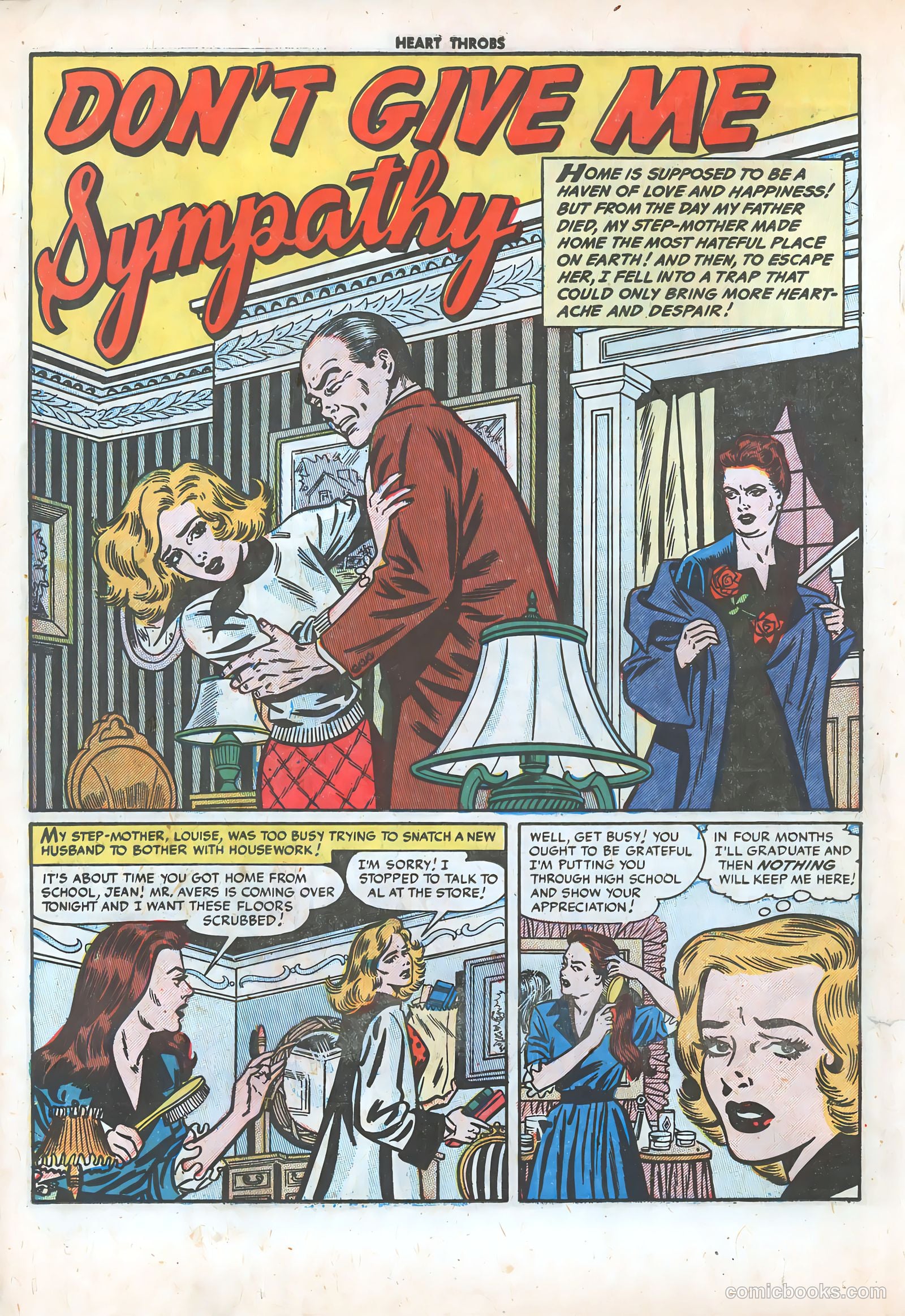 Heart Throbs #28 (1954) — page 18 of 37