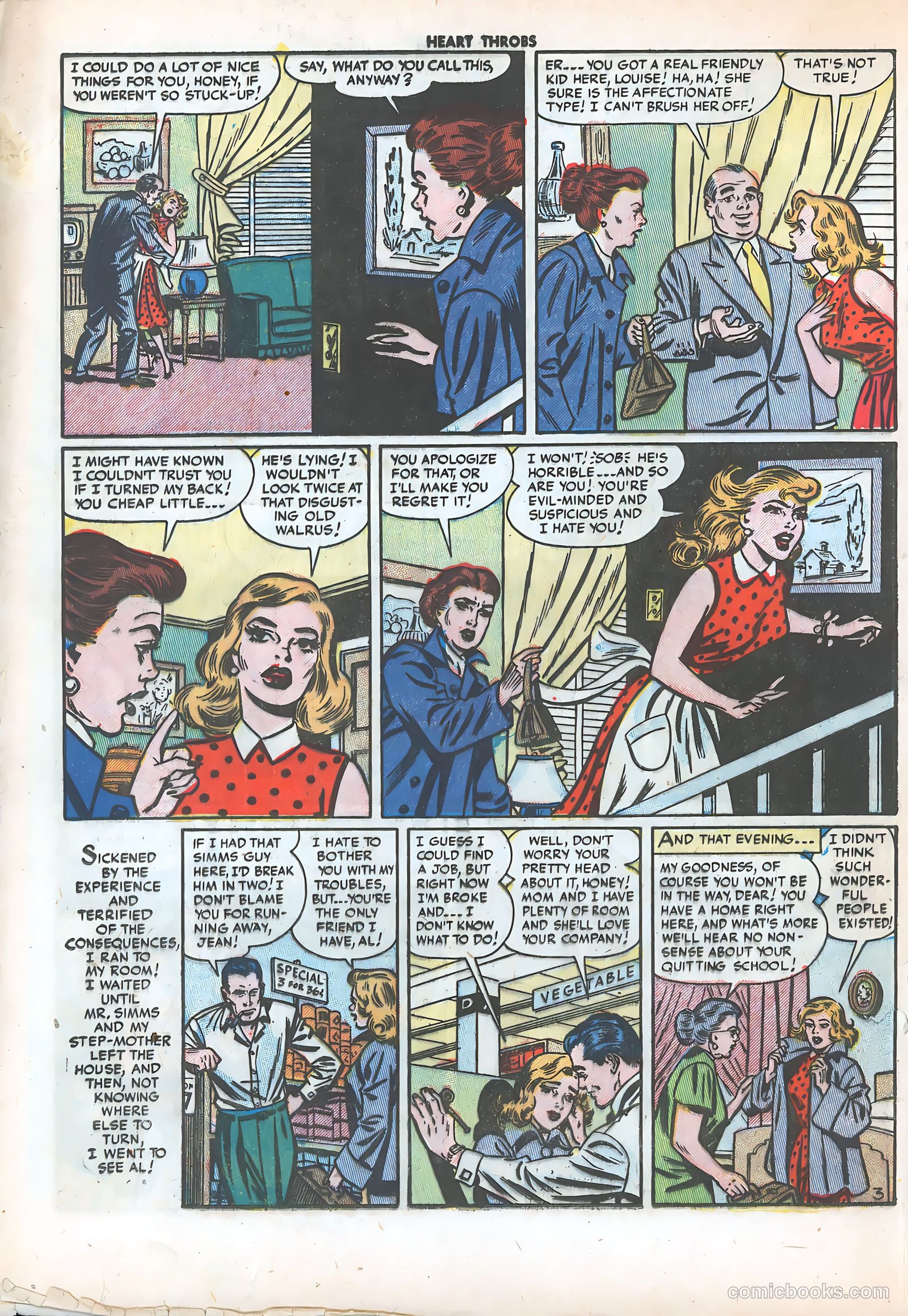 Heart Throbs #28 (1954) — page 20 of 37