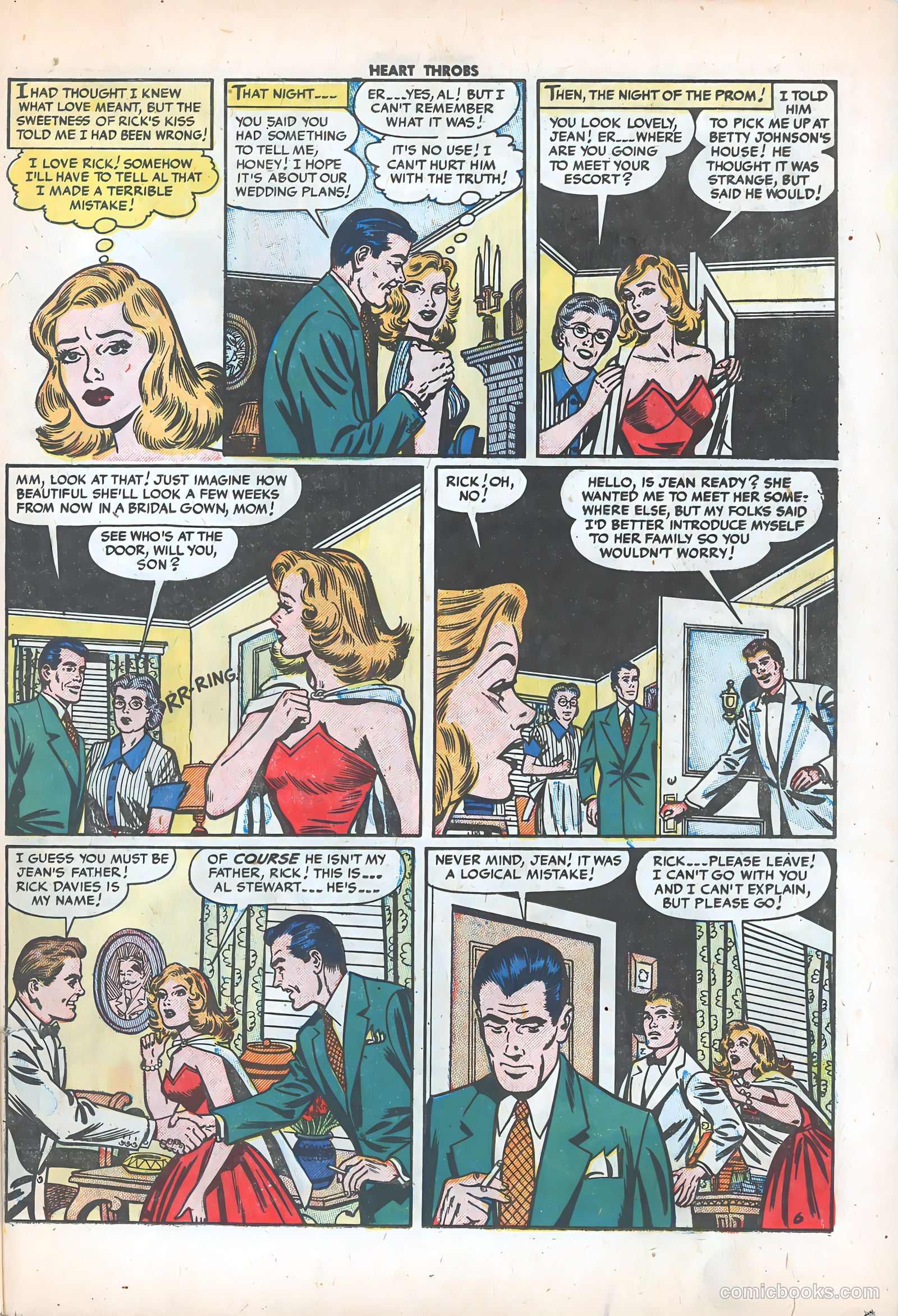 Heart Throbs #28 (1954) — page 23 of 37