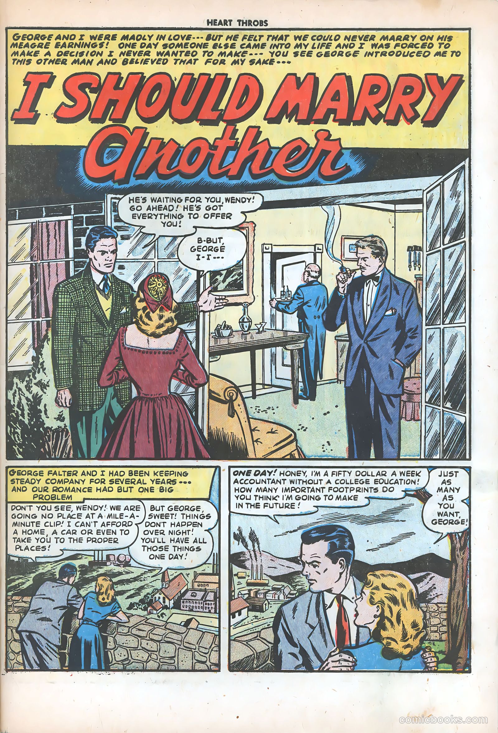 Heart Throbs #28 (1954) — page 27 of 37
