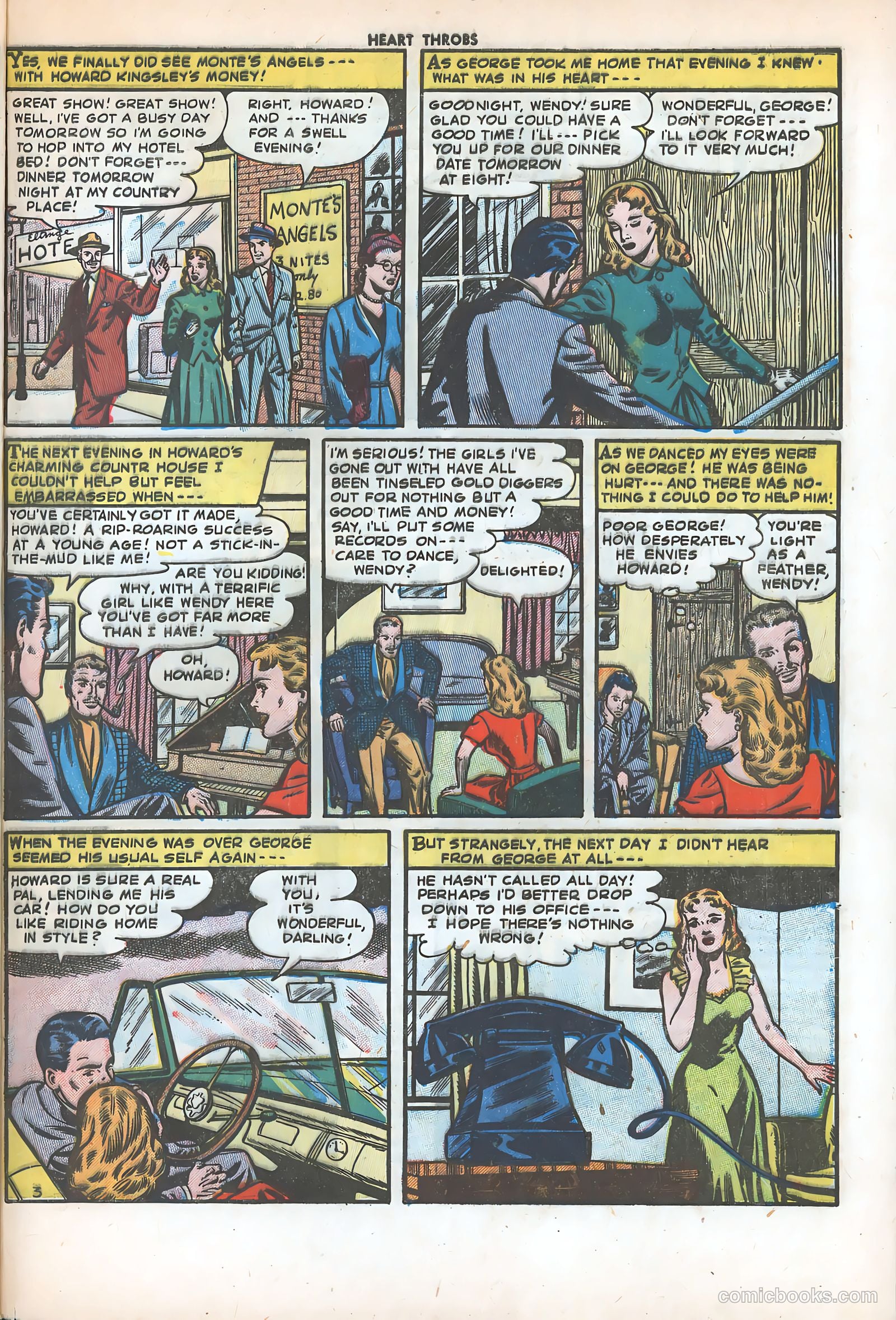 Heart Throbs #28 (1954) — page 29 of 37
