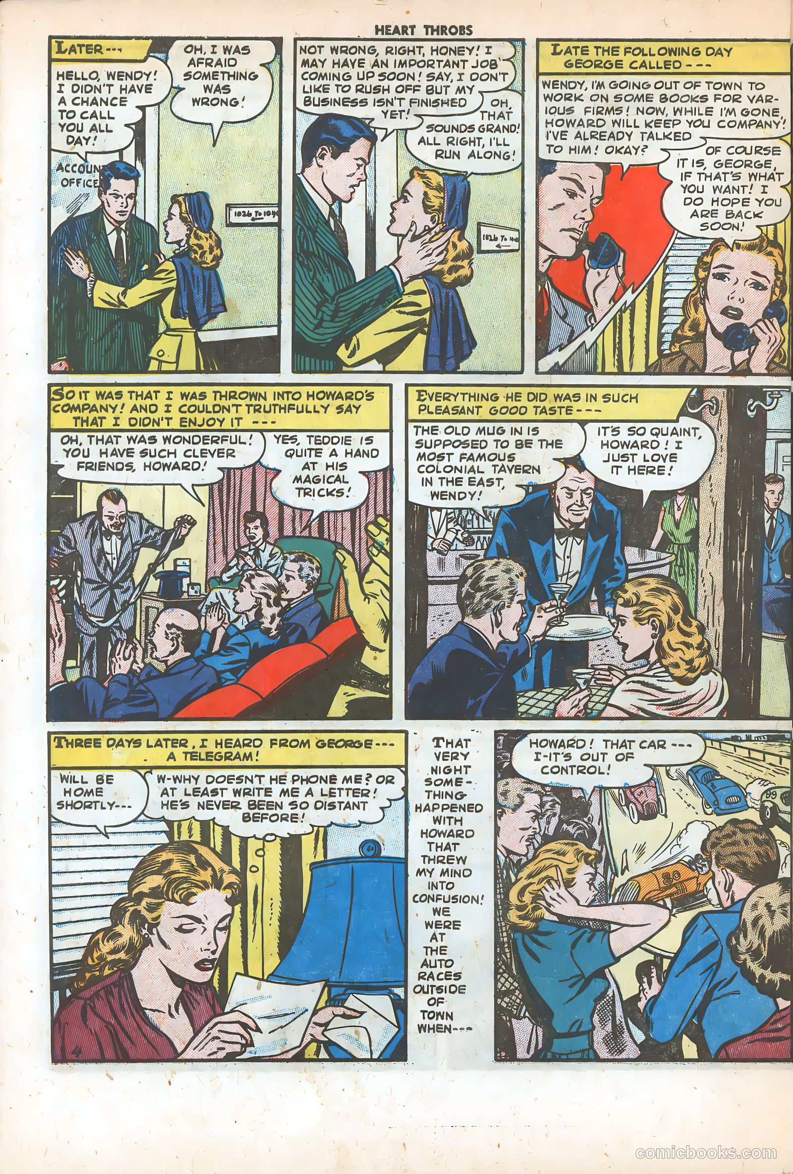 Heart Throbs #28 (1954) — page 30 of 37
