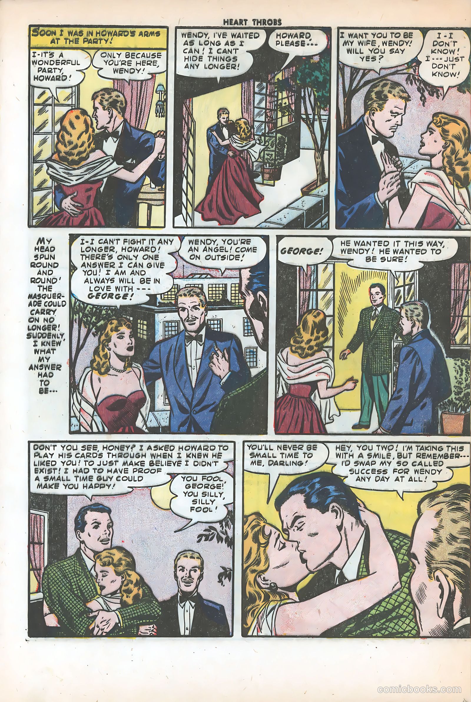 Heart Throbs #28 (1954) — page 32 of 37