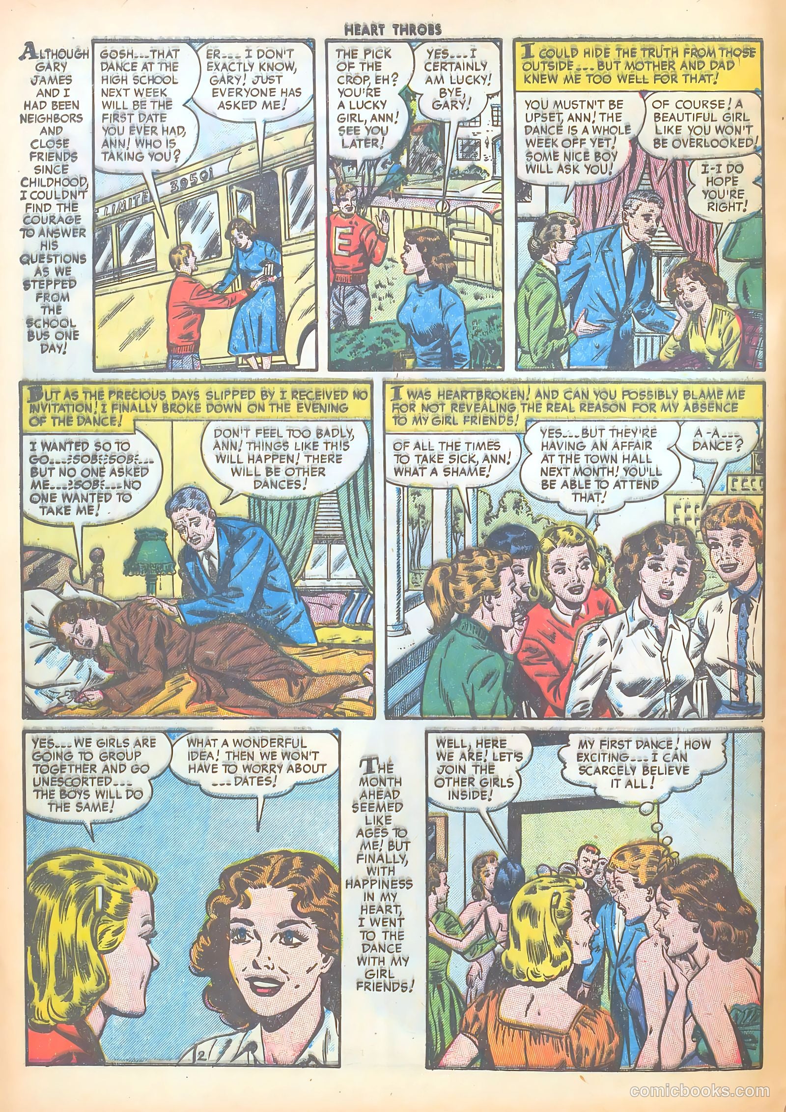 Heart Throbs #29 (1954) — page 4 of 37