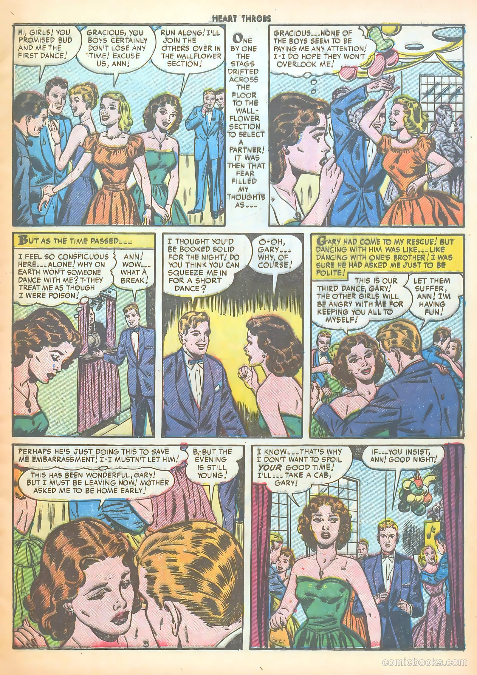 Heart Throbs #29 (1954) — page 5 of 37
