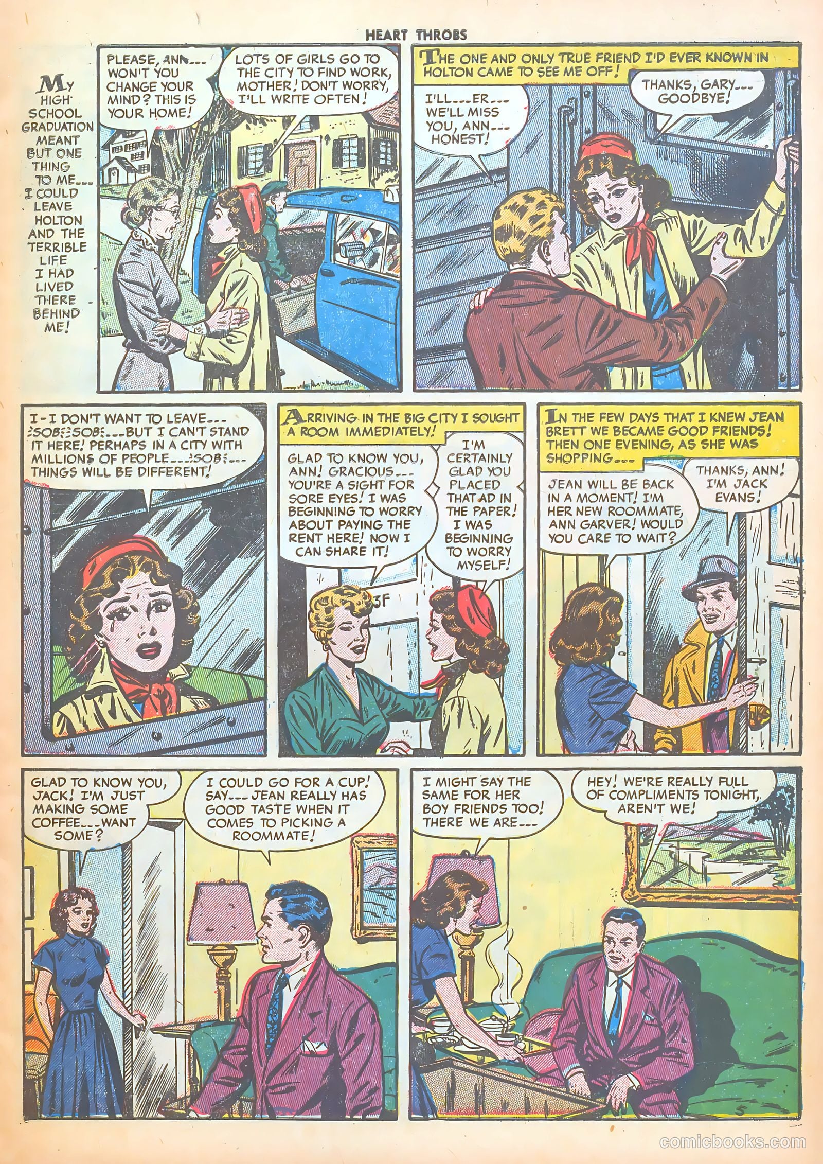 Heart Throbs #29 (1954) — page 7 of 37