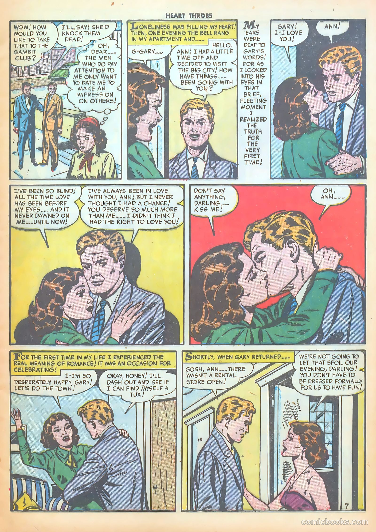Heart Throbs #29 (1954) — page 9 of 37