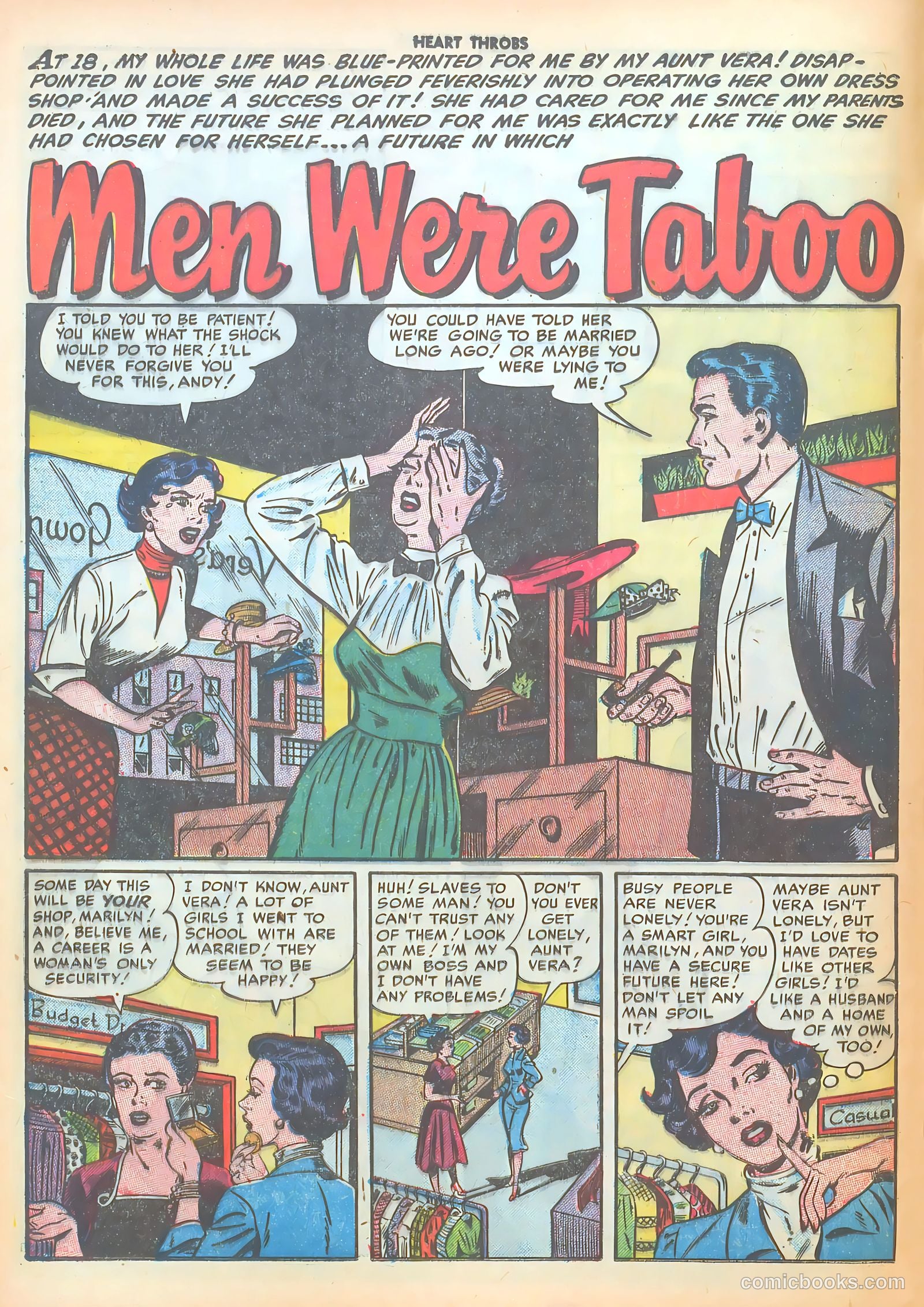 Heart Throbs #29 (1954) — page 12 of 37