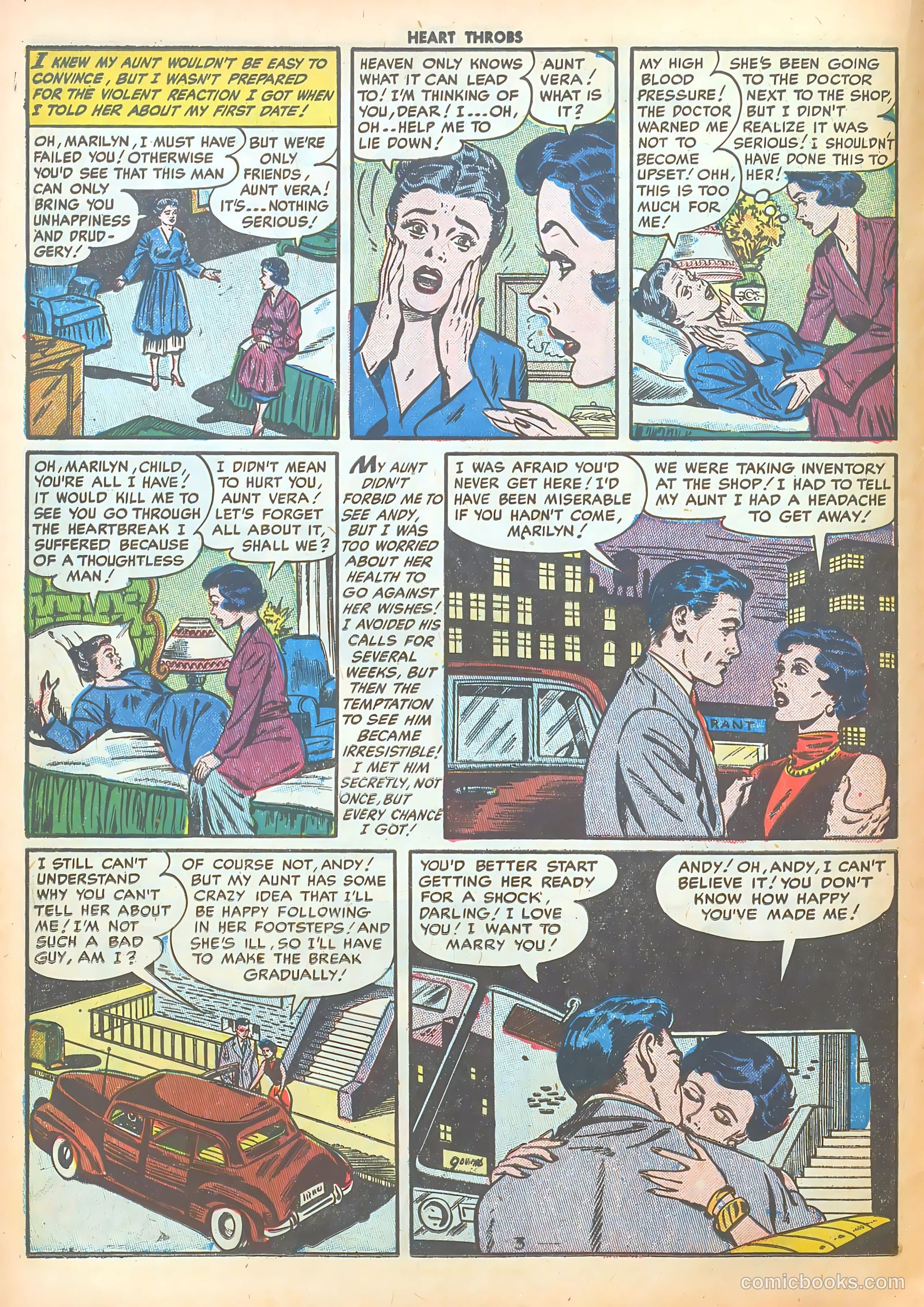 Heart Throbs #29 (1954) — page 14 of 37
