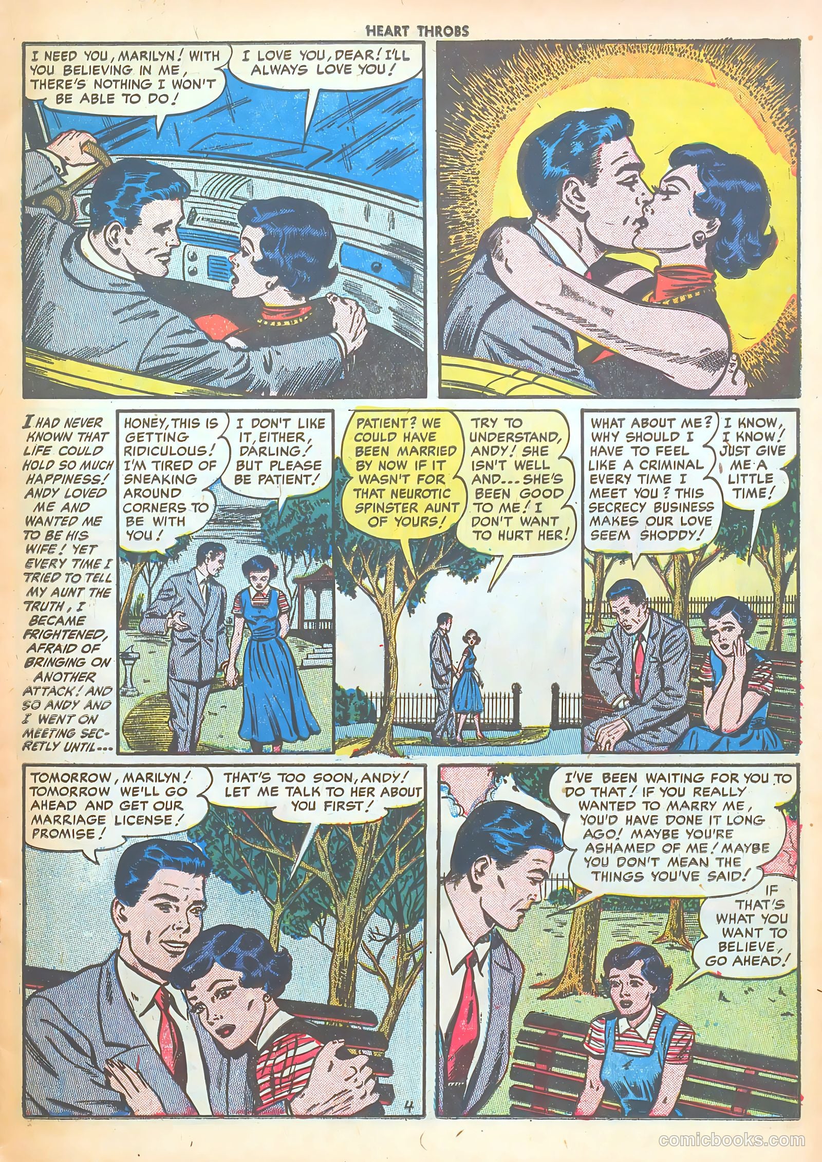 Heart Throbs #29 (1954) — page 15 of 37