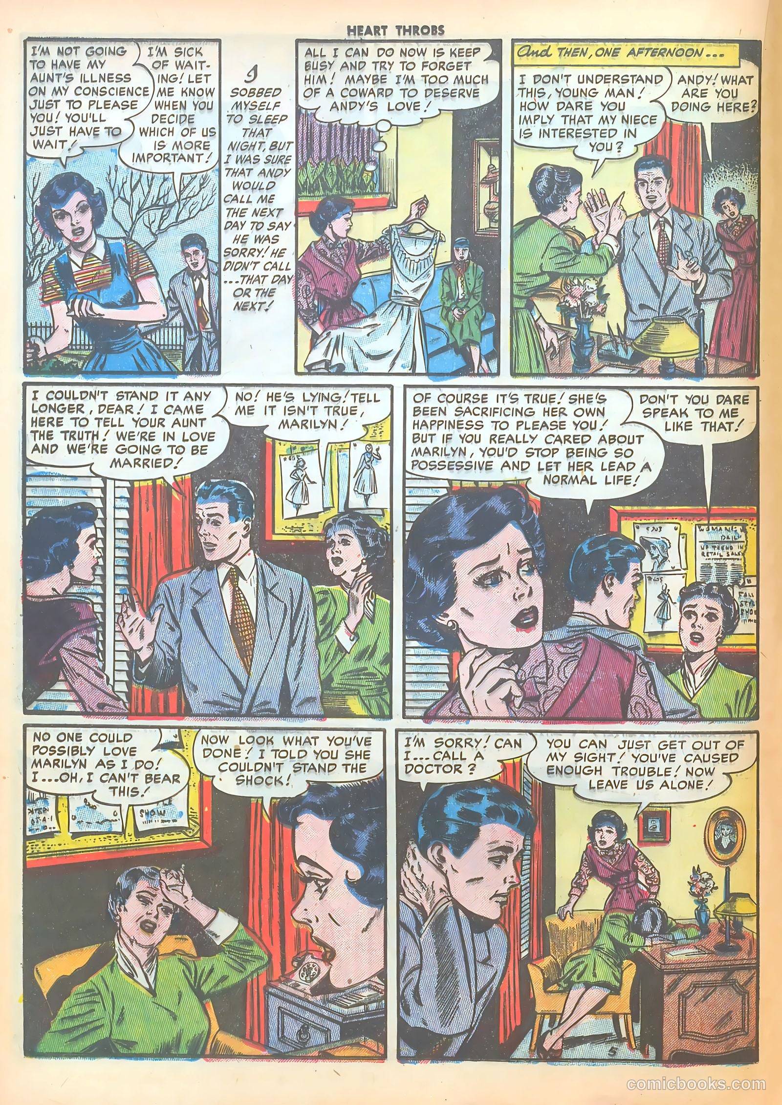 Heart Throbs #29 (1954) — page 16 of 37