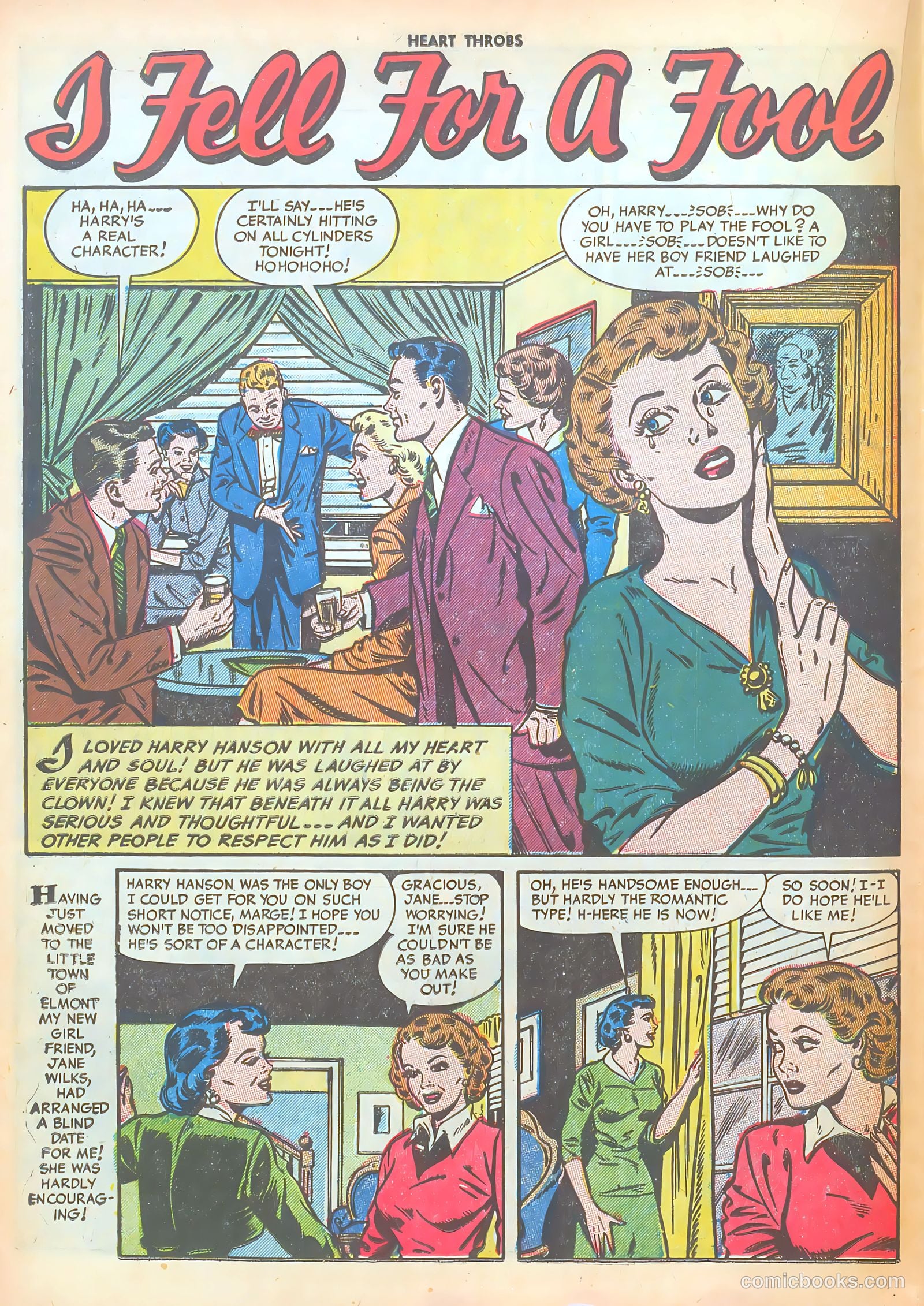 Heart Throbs #29 (1954) — page 18 of 37