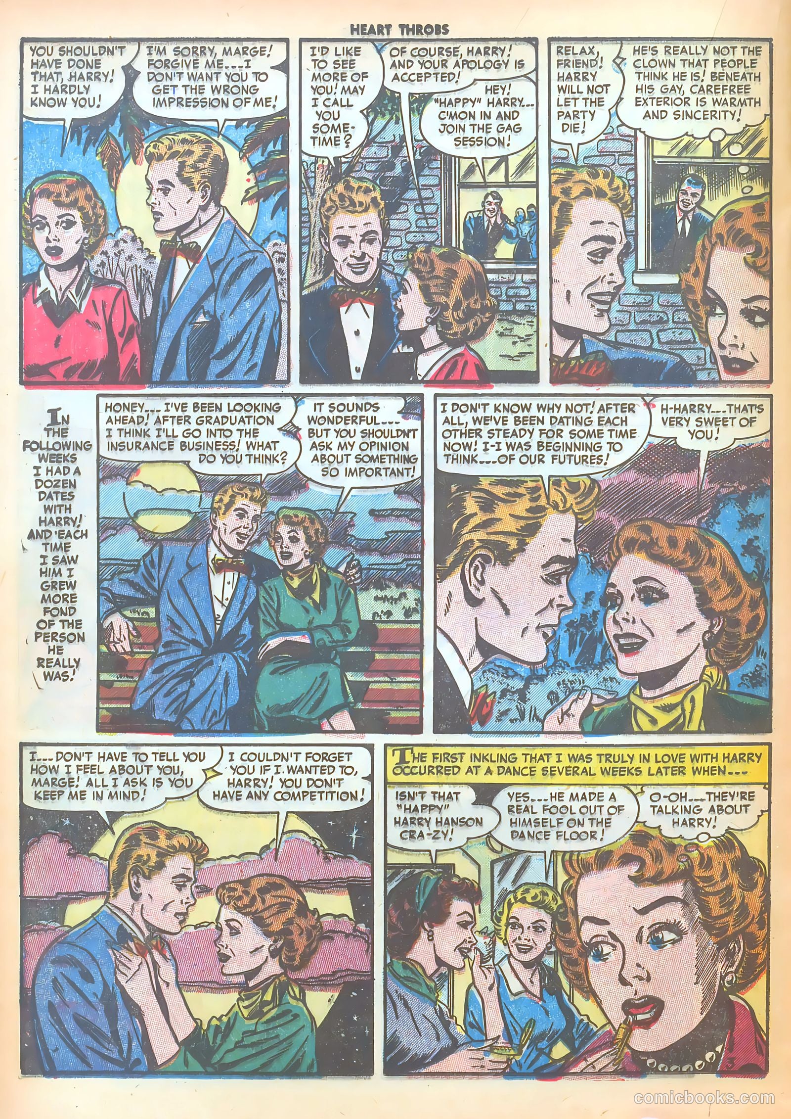 Heart Throbs #29 (1954) — page 20 of 37