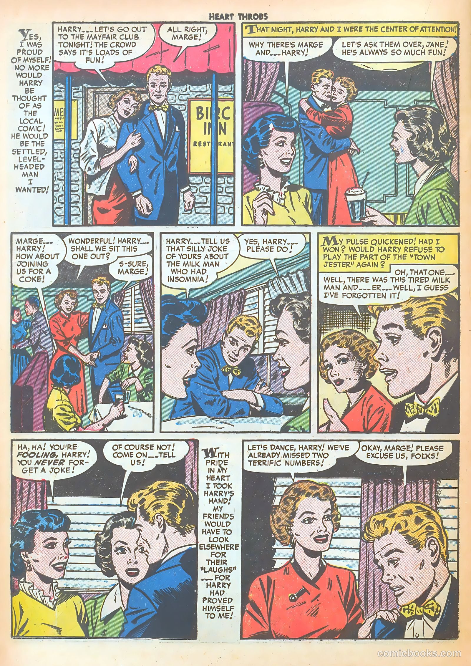 Heart Throbs #29 (1954) — page 22 of 37