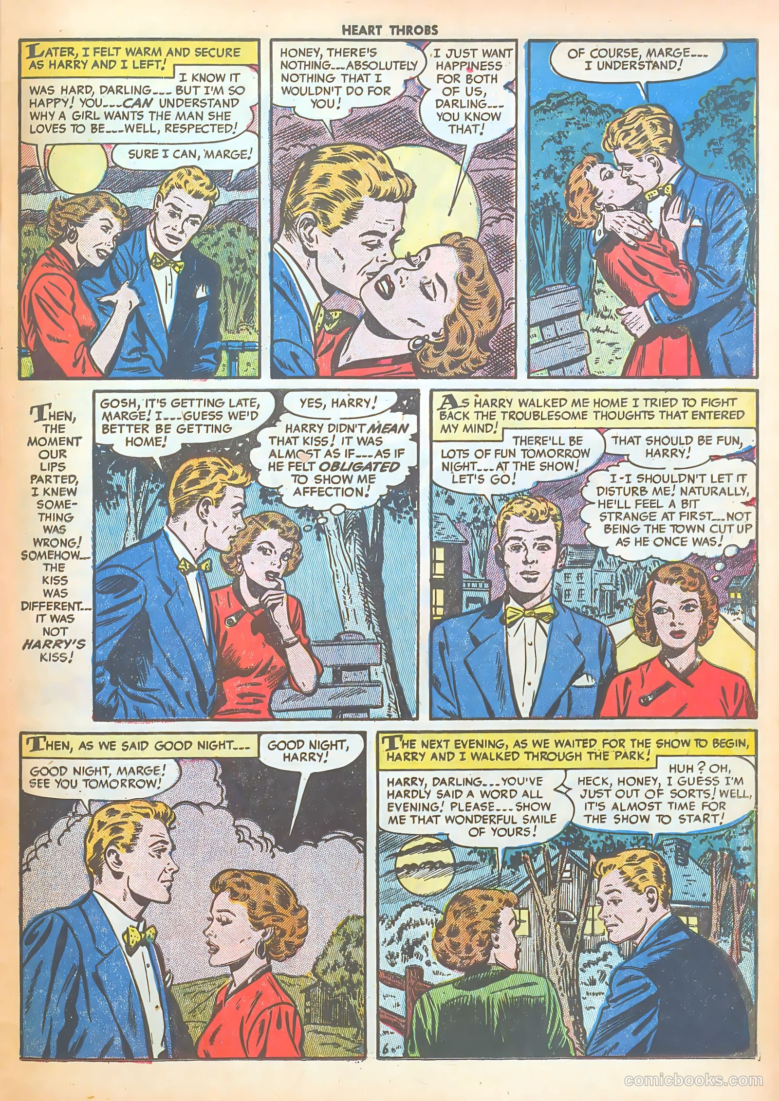 Heart Throbs #29 (1954) — page 23 of 37