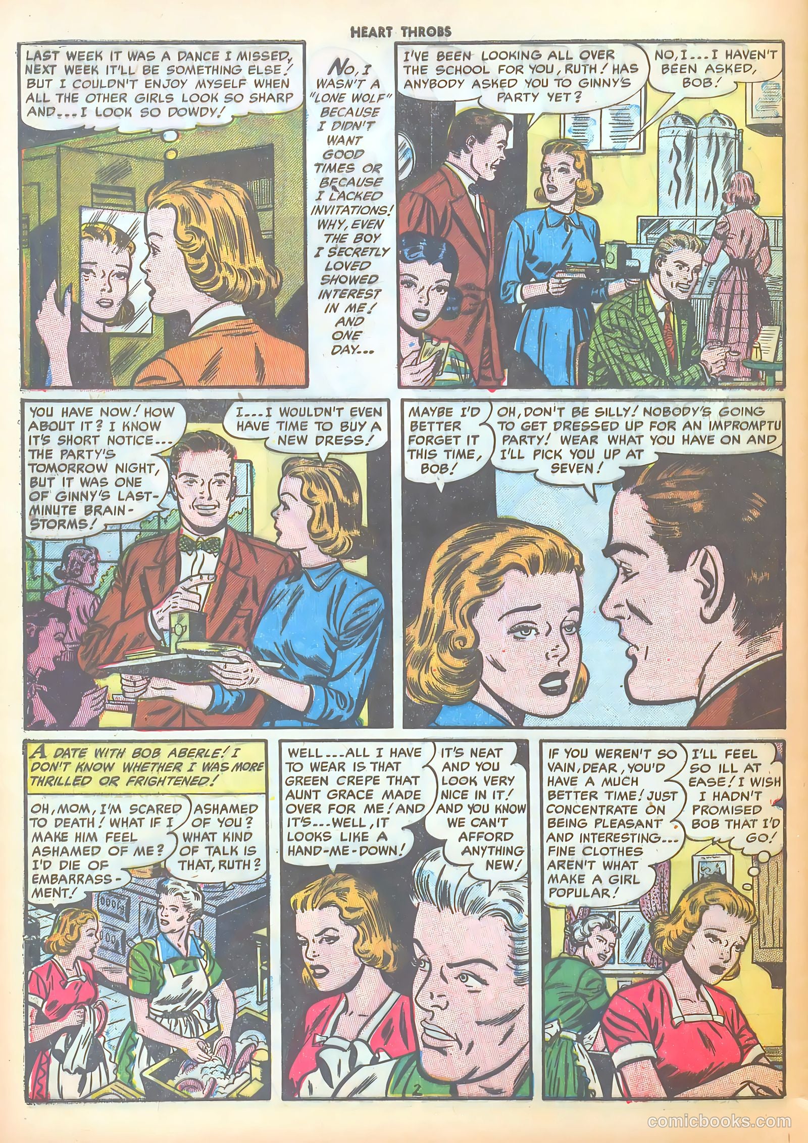 Heart Throbs #29 (1954) — page 28 of 37