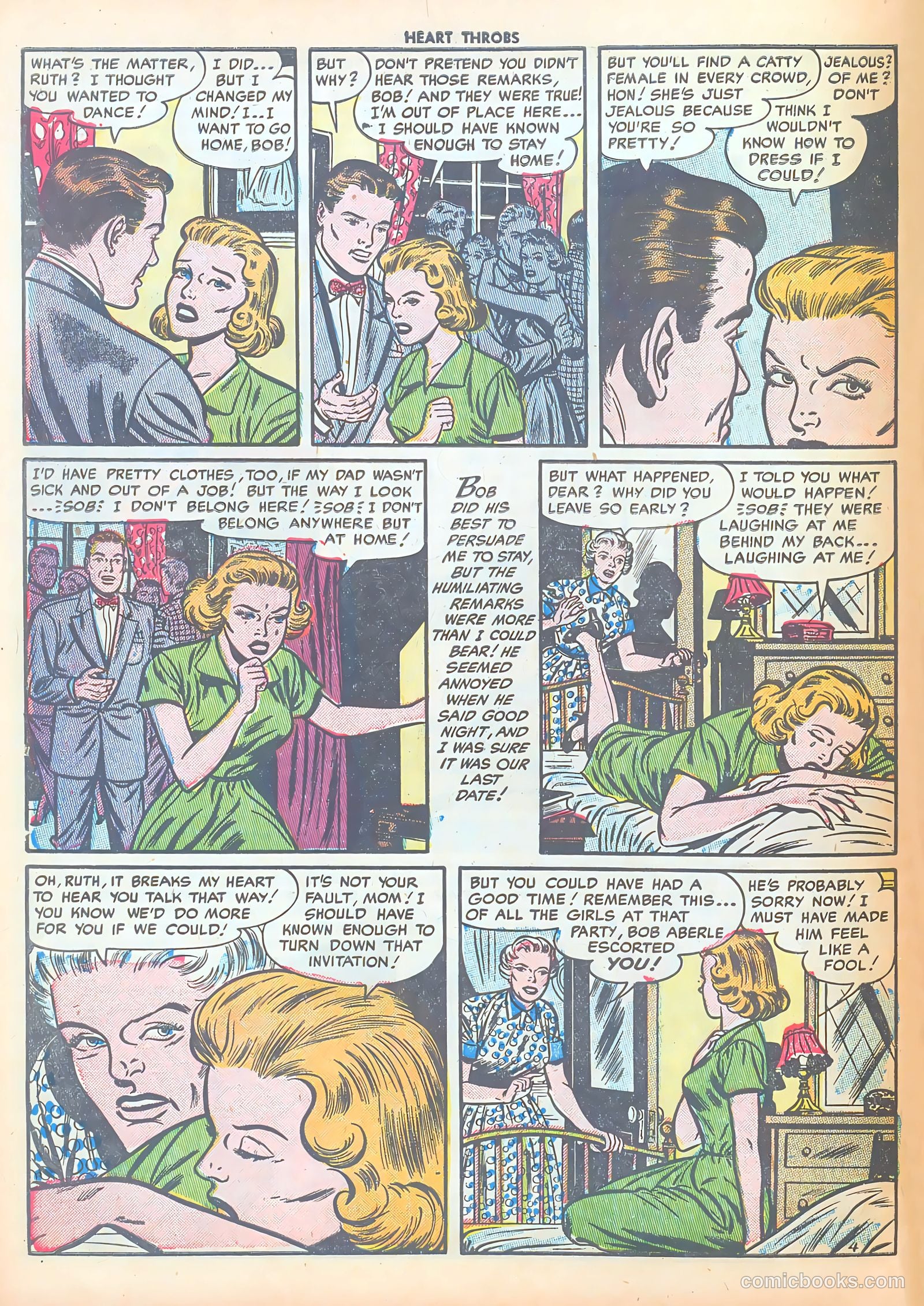 Heart Throbs #29 (1954) — page 30 of 37