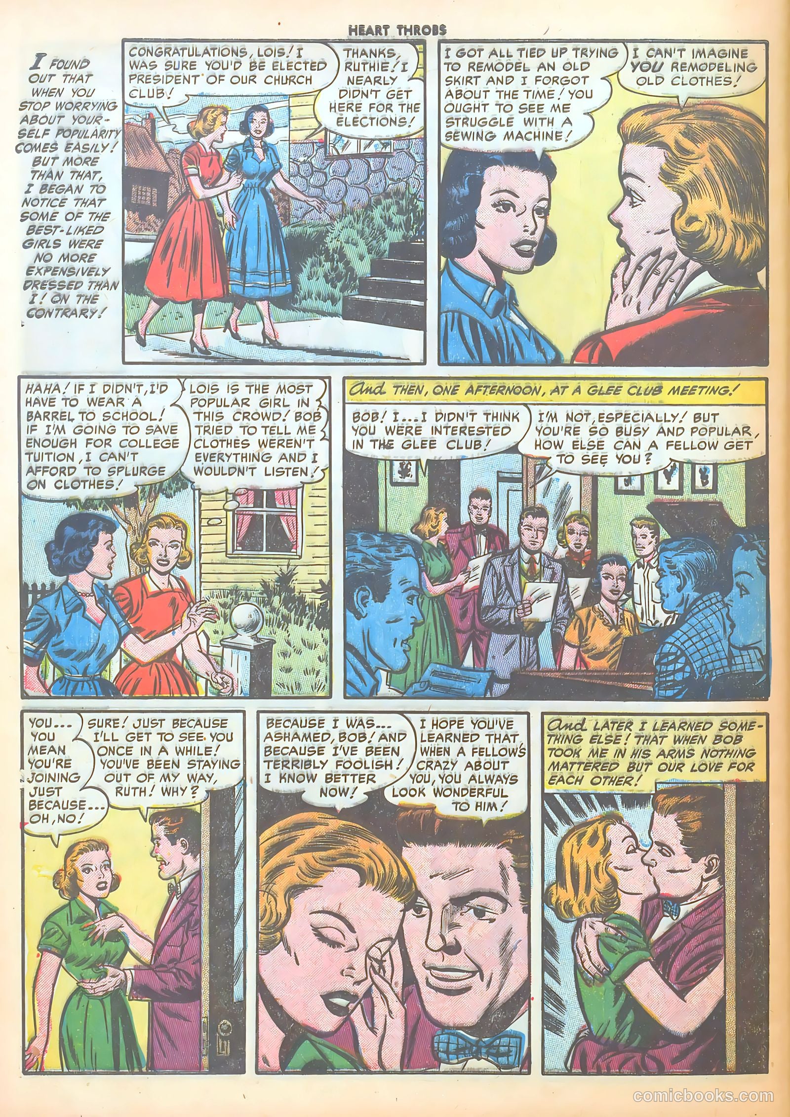 Heart Throbs #29 (1954) — page 32 of 37