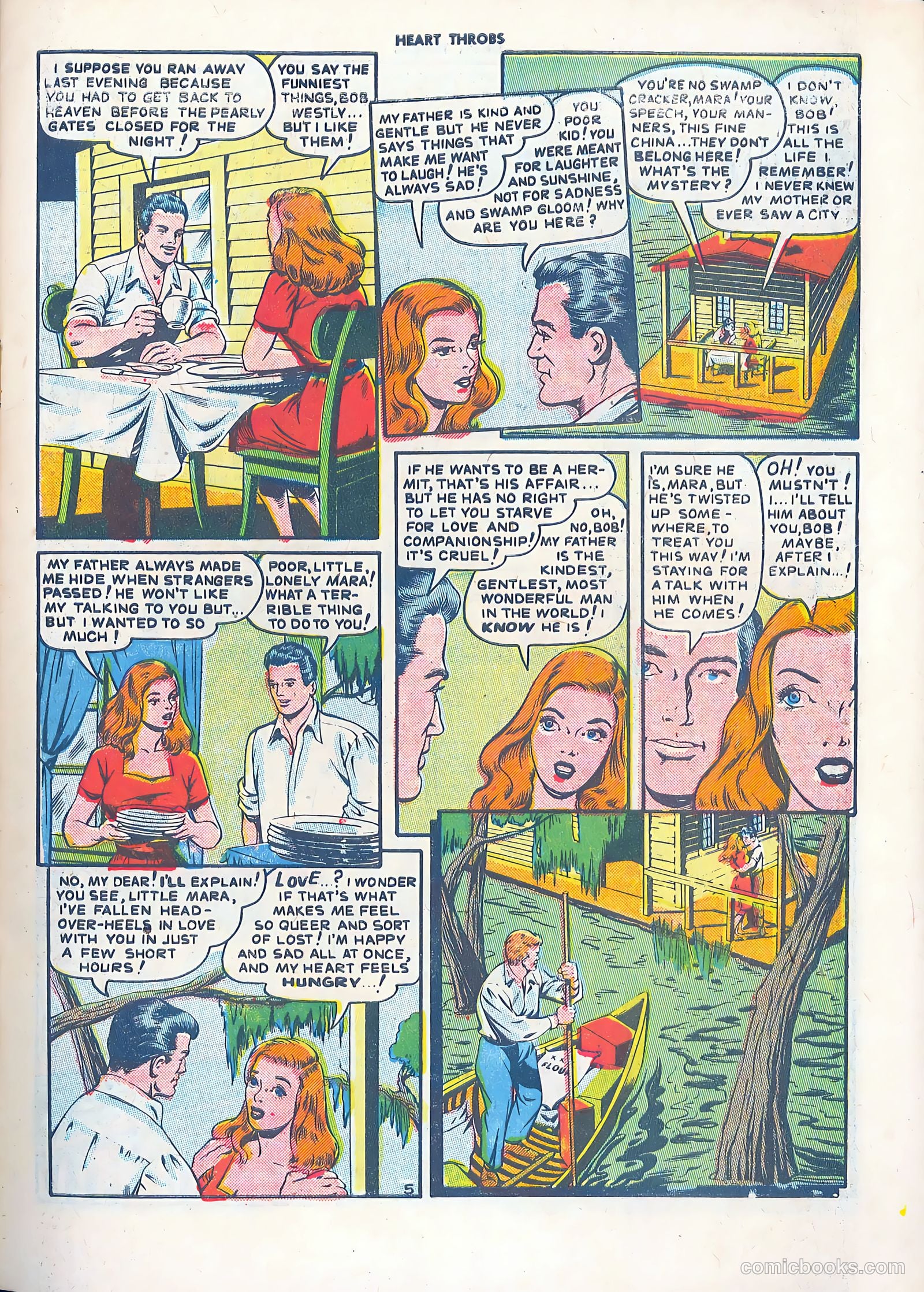 Heart Throbs #3 (1949) — page 7 of 36