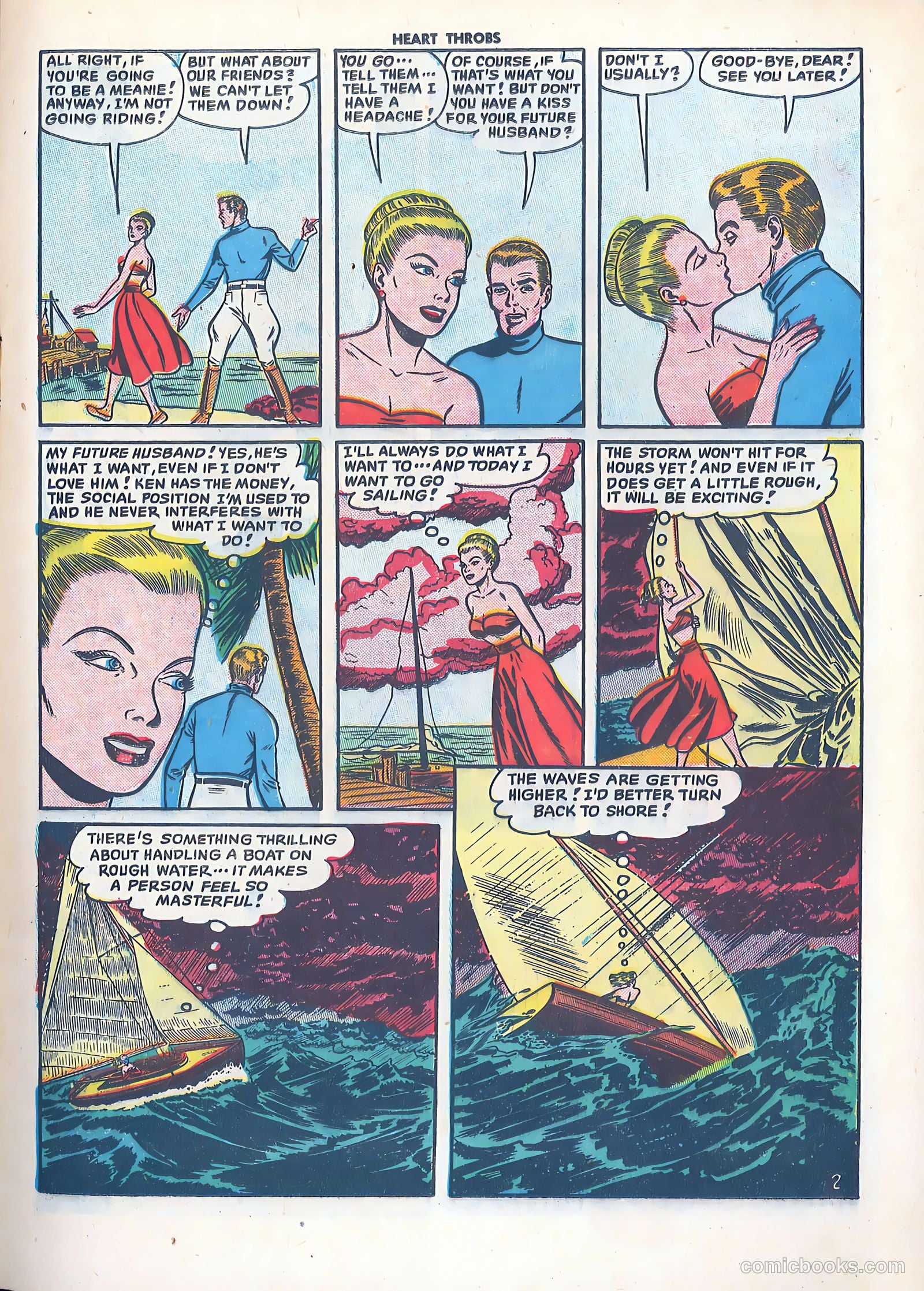 Heart Throbs #3 (1949) — page 13 of 36