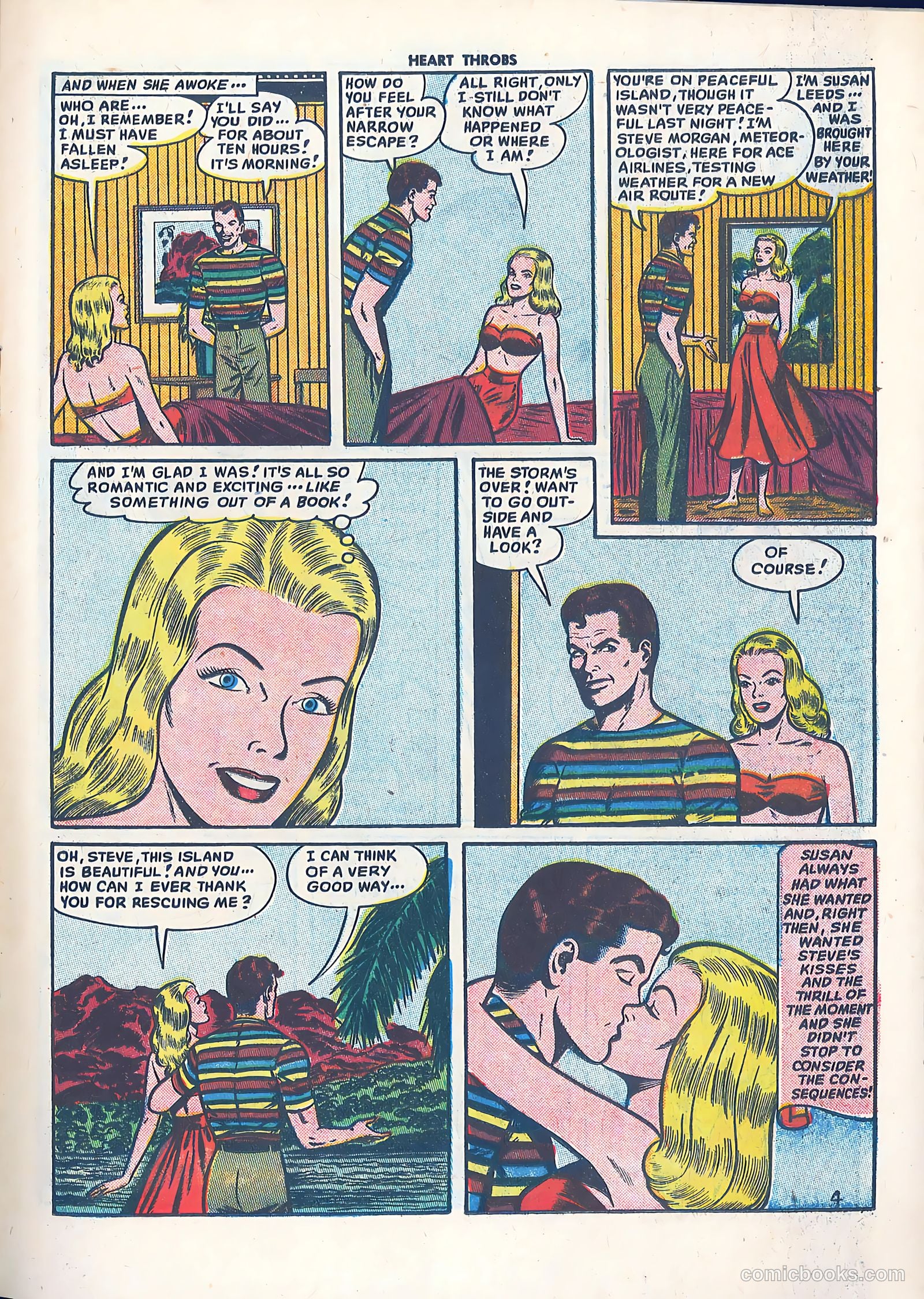 Heart Throbs #3 (1949) — page 15 of 36