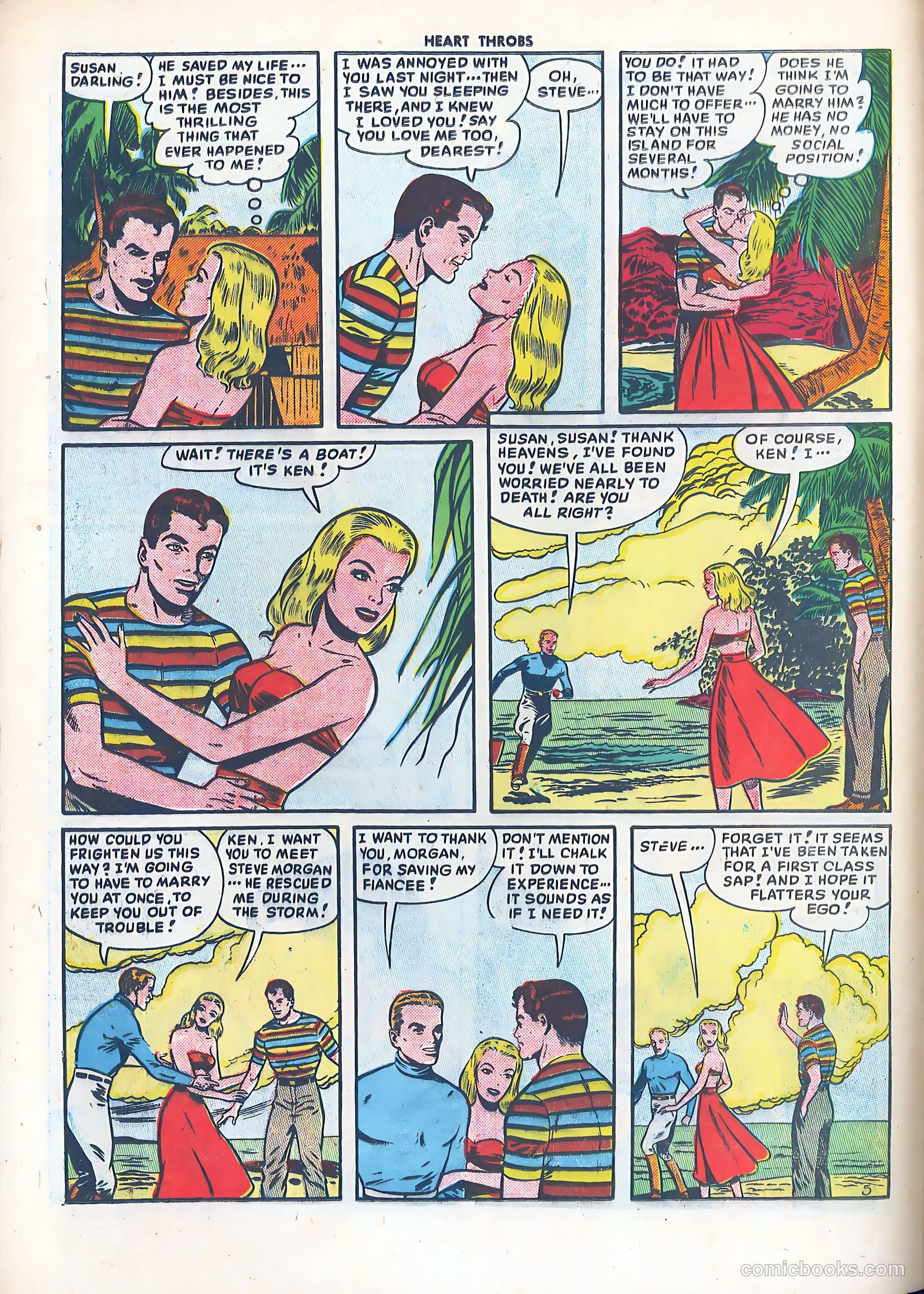 Heart Throbs #3 (1949) — page 16 of 36