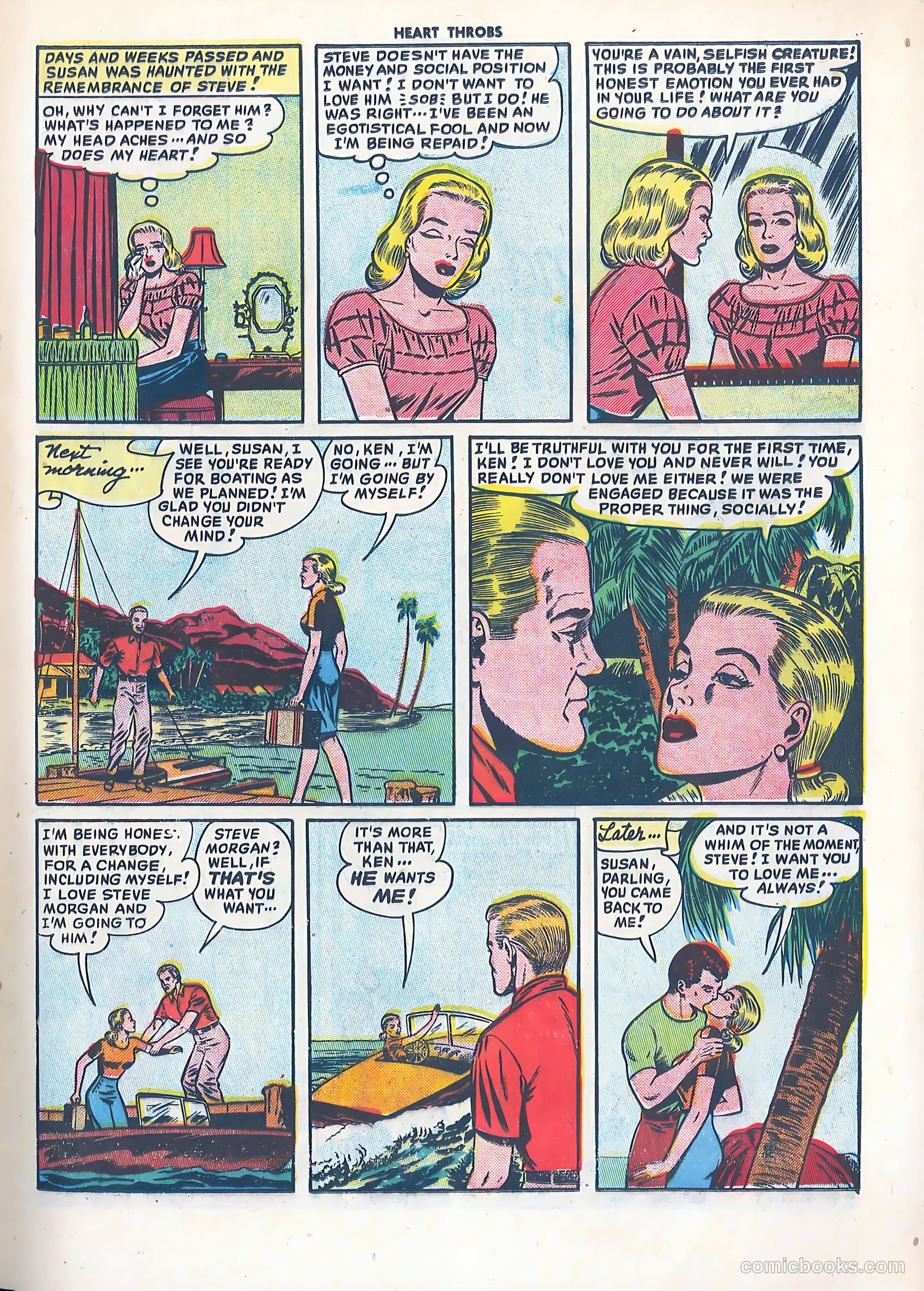 Heart Throbs #3 (1949) — page 17 of 36