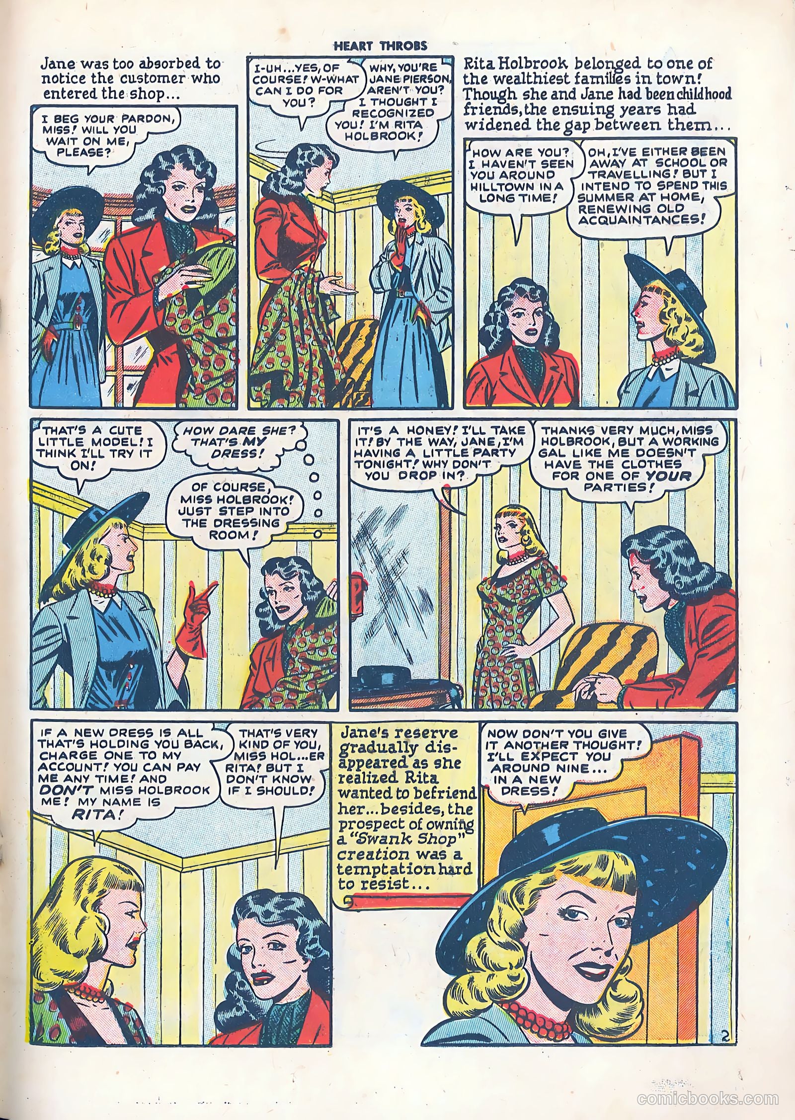 Heart Throbs #3 (1949) — page 19 of 36